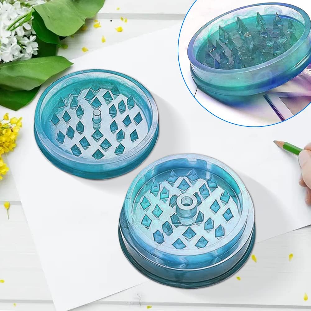 Large Rolling Tray Mold and Grinder Mold for Grind and Storage / Set of 5