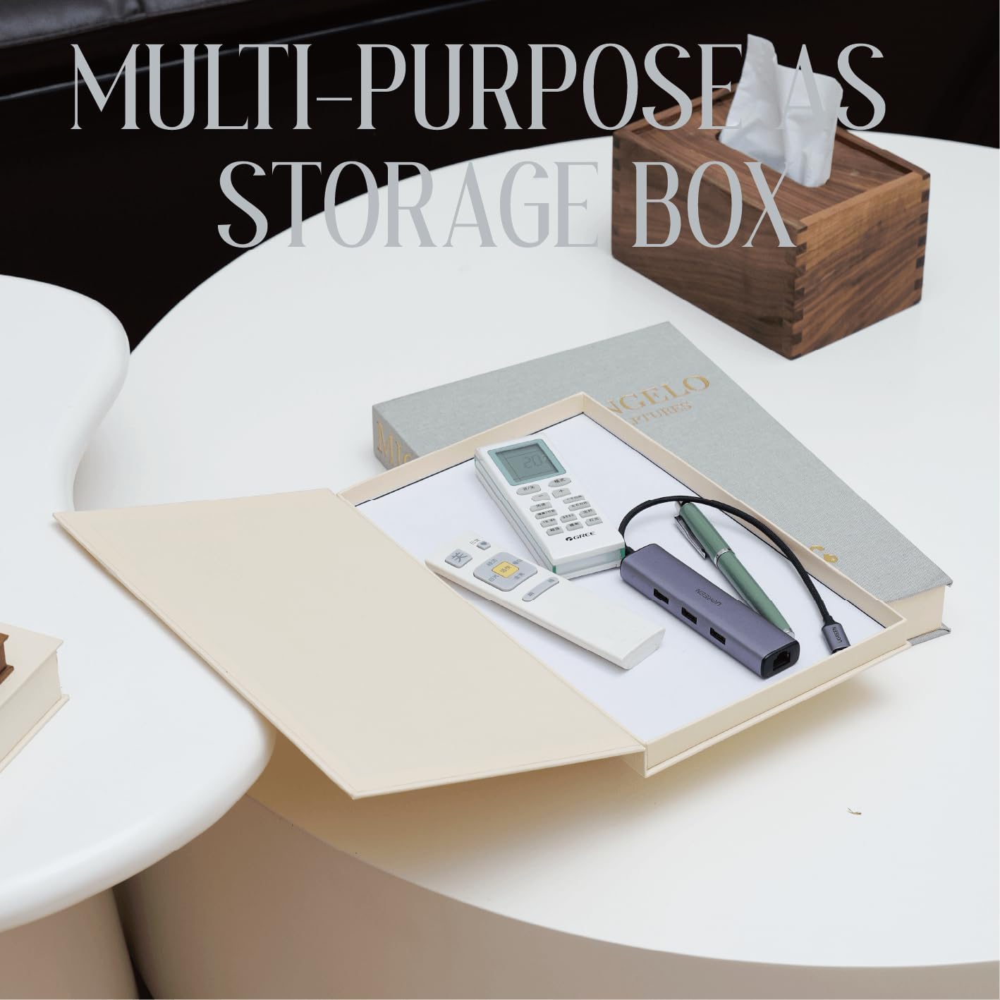 Fake/Faux Book Boxes / Set of 2