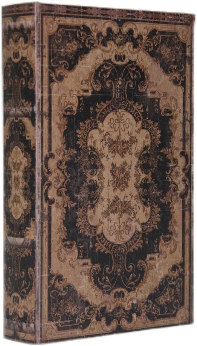 Vintage Faux Wood Book Box / Vintage Pattern