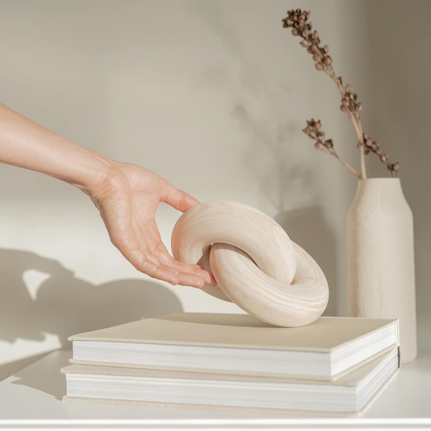Wood Knot Decor / Natural
