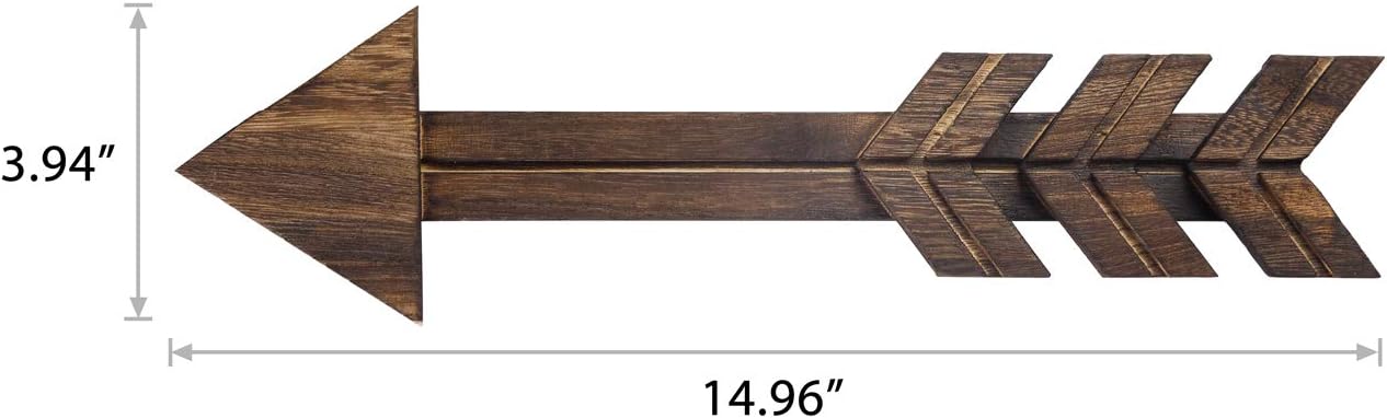 Rustic Wooden Arrow Wall Decor Farmhouse