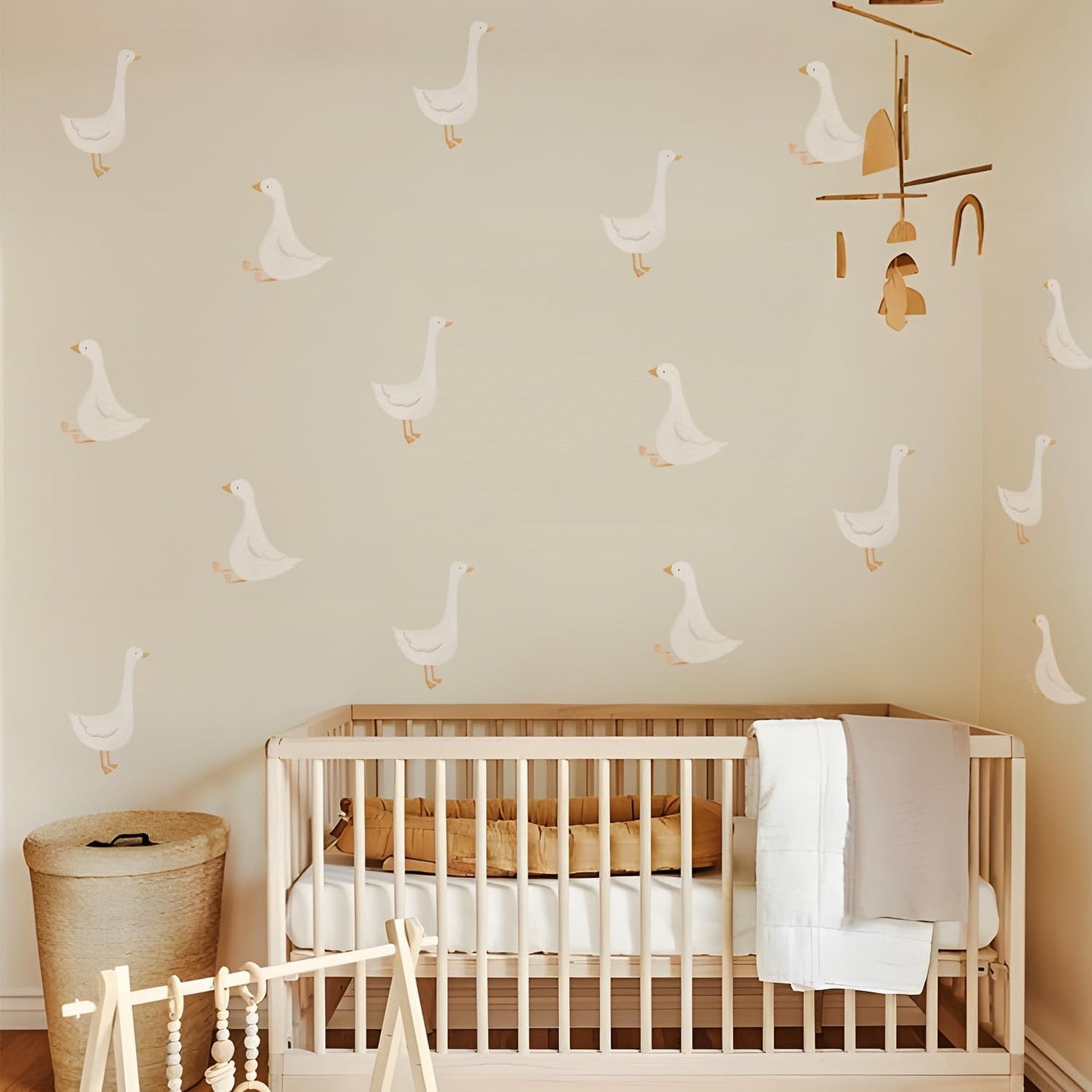 Silly Goose Wall Decals for Nursery / Set of 40
