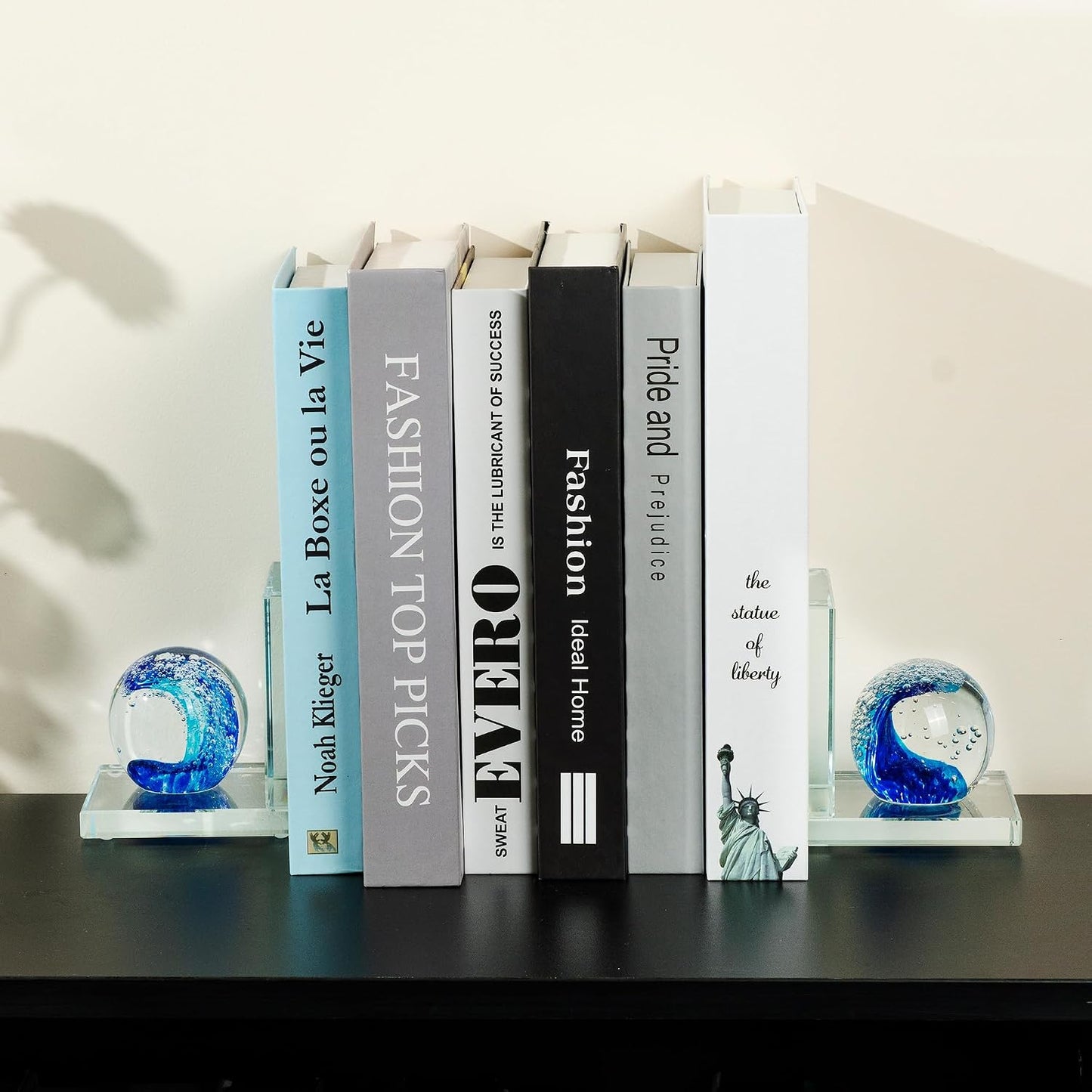 Glass Wave Ball Decor Book