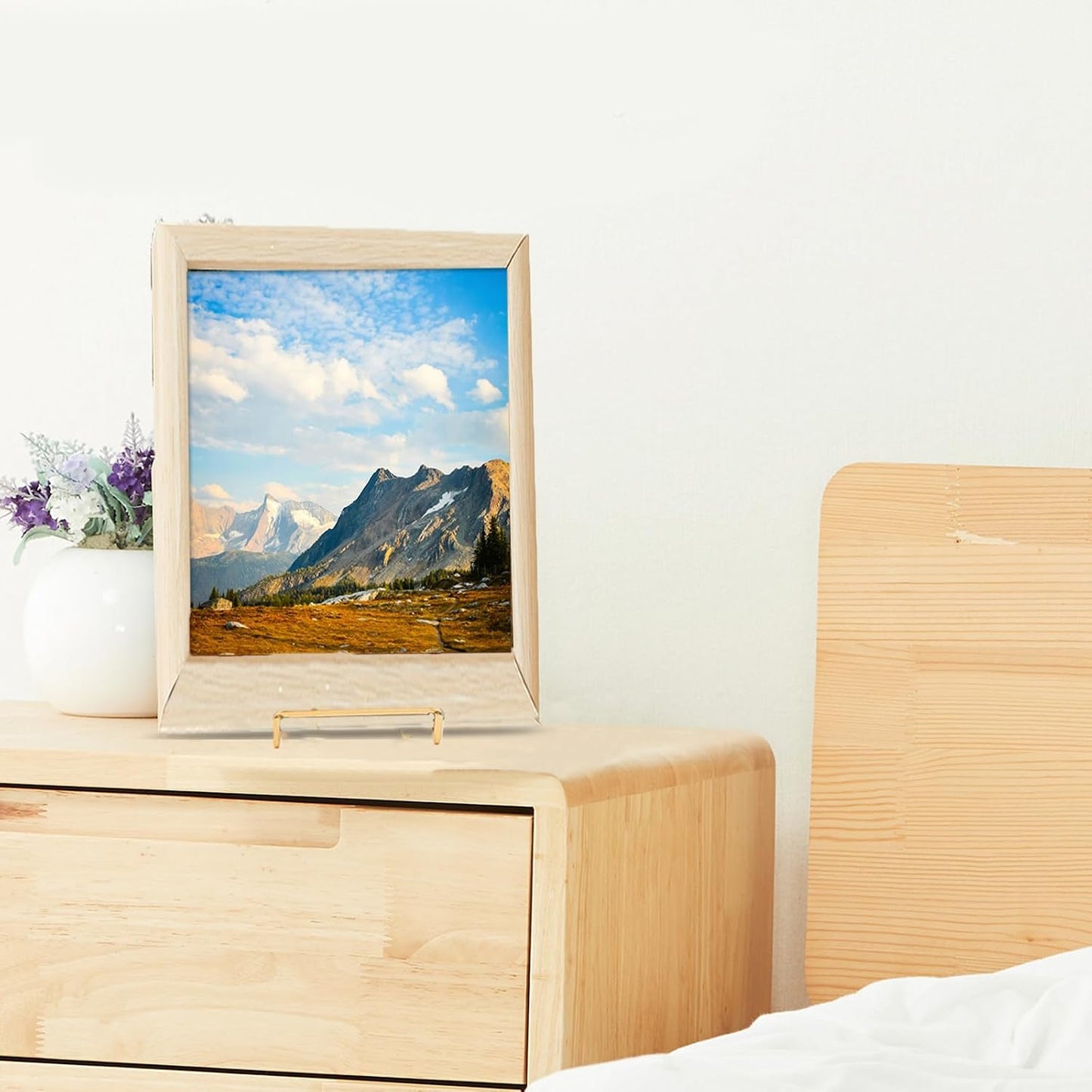 Gold Picture Stands for Display Square Table Easel Display / Square Gold 6 Inch / 6 Inch / Set of 4