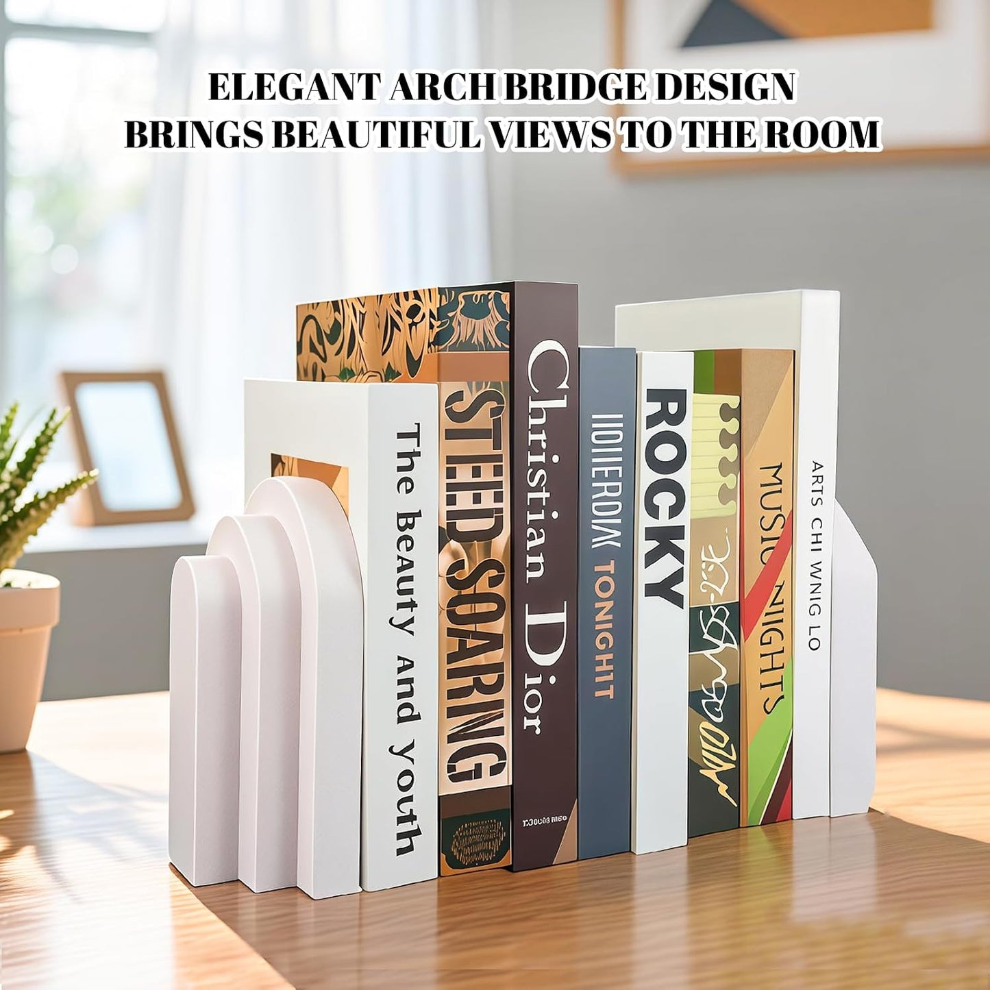 Bookend / Book Ends / White