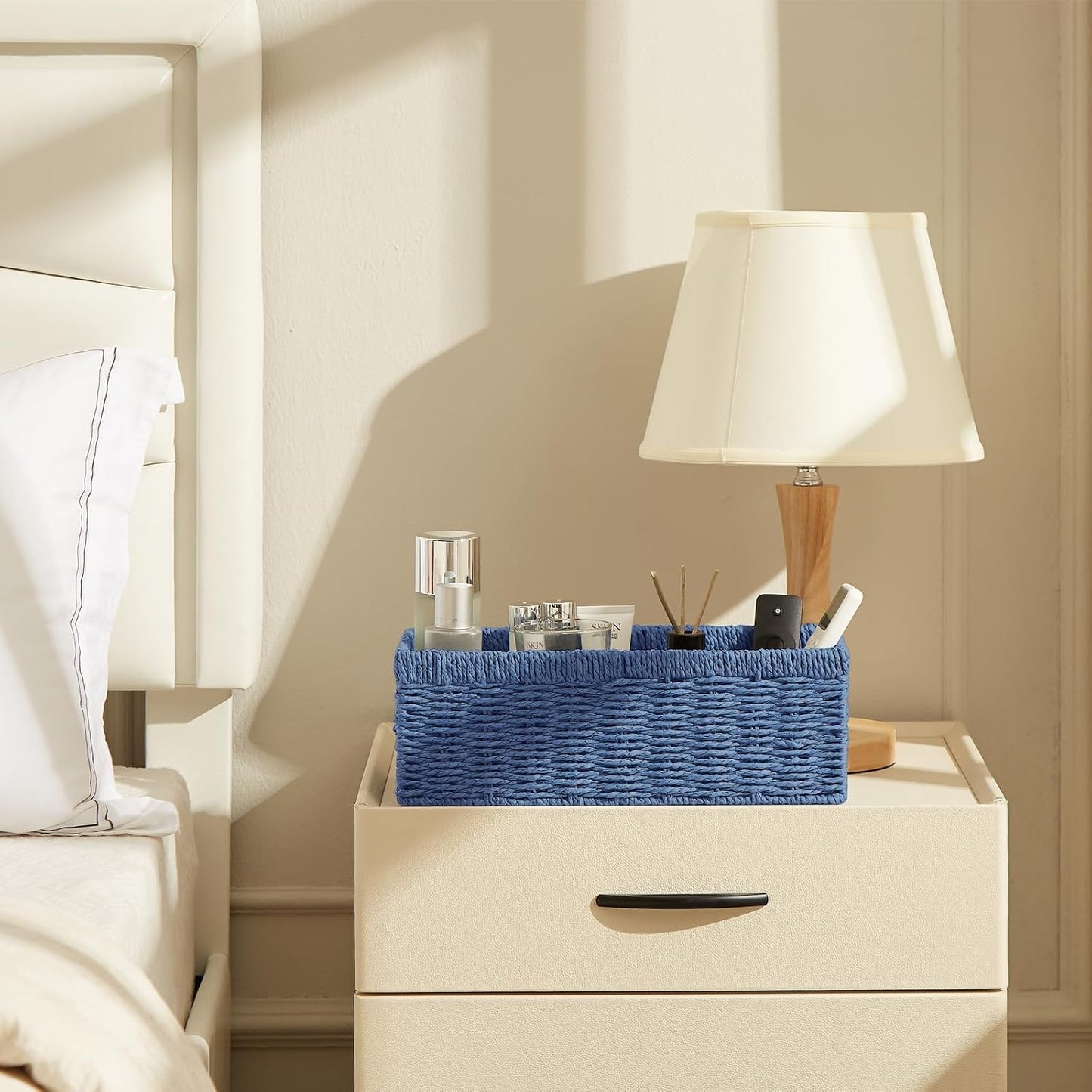 Wicker Baskets / Wicker Storage Basket / Paper Rope