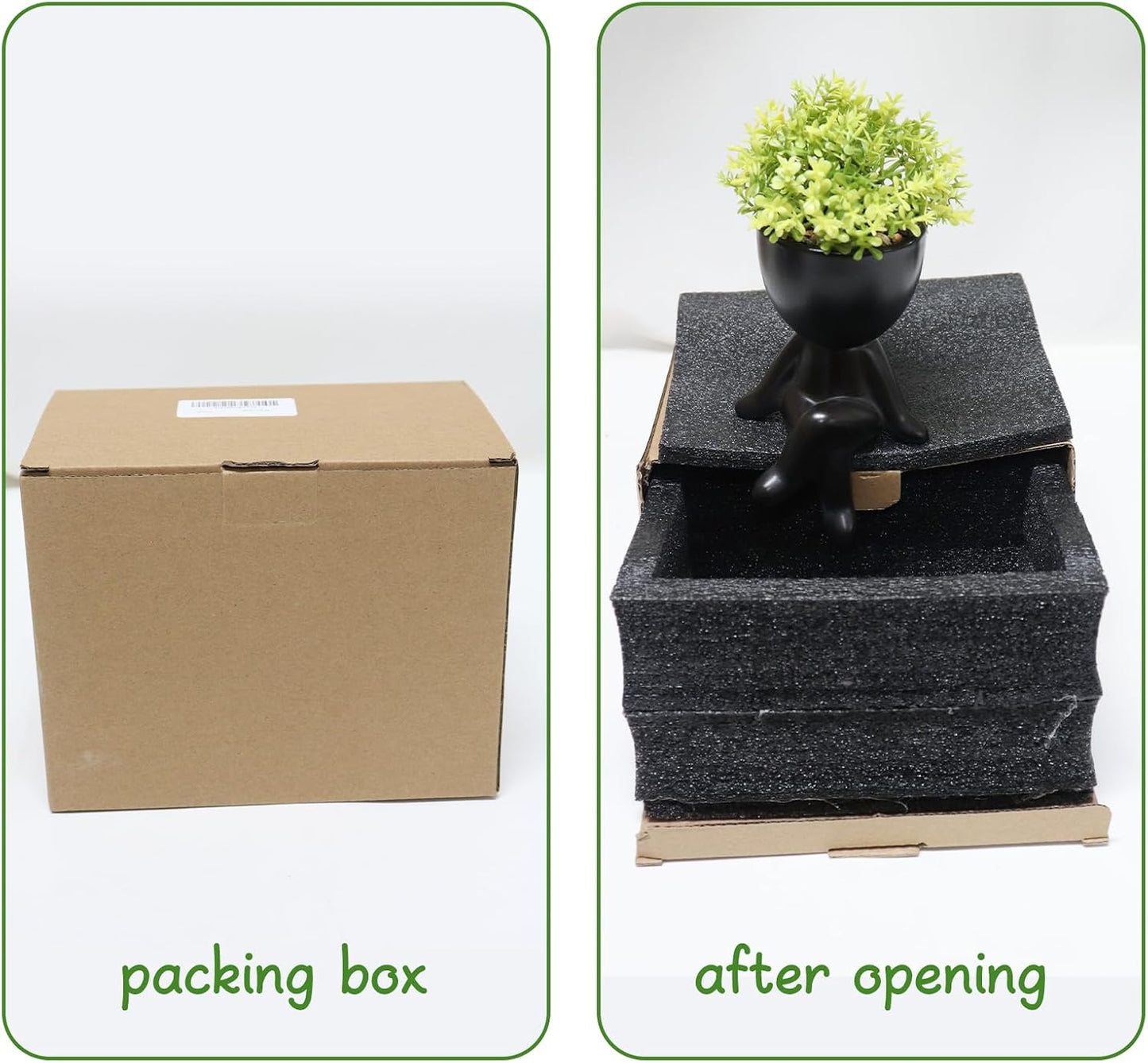Faux Plants Indoor / Black-d