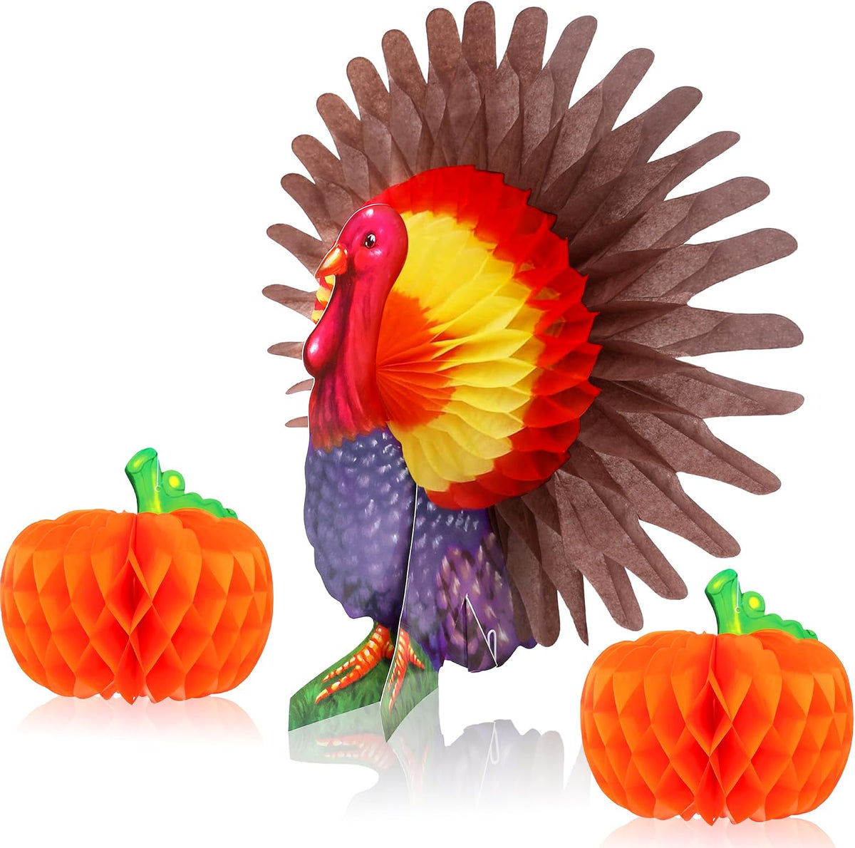 KatchOn Thanksgiving Centerpieces for Tables –, Pack of 3