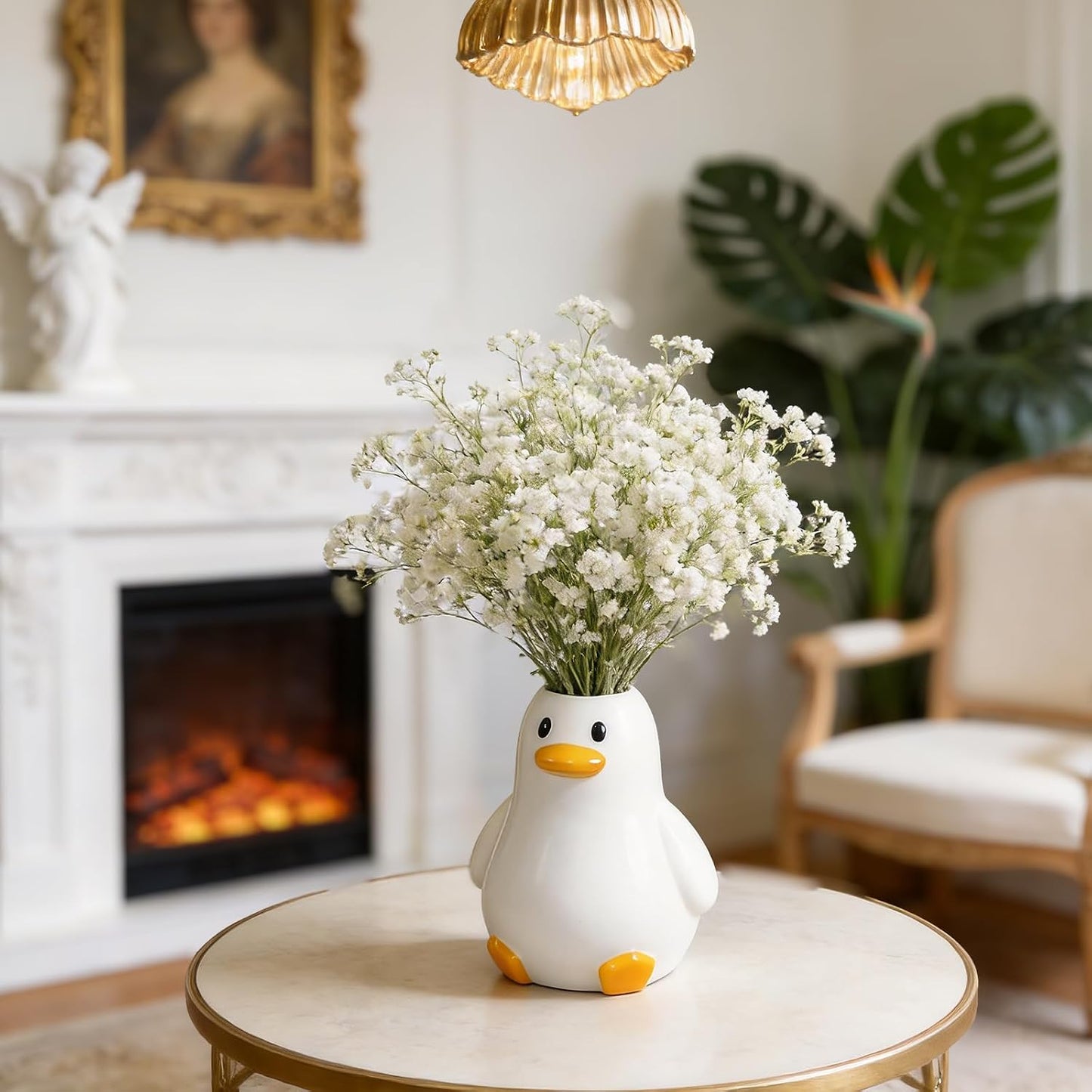 Modern Trendy Flower Vase / Fat Duck Vase