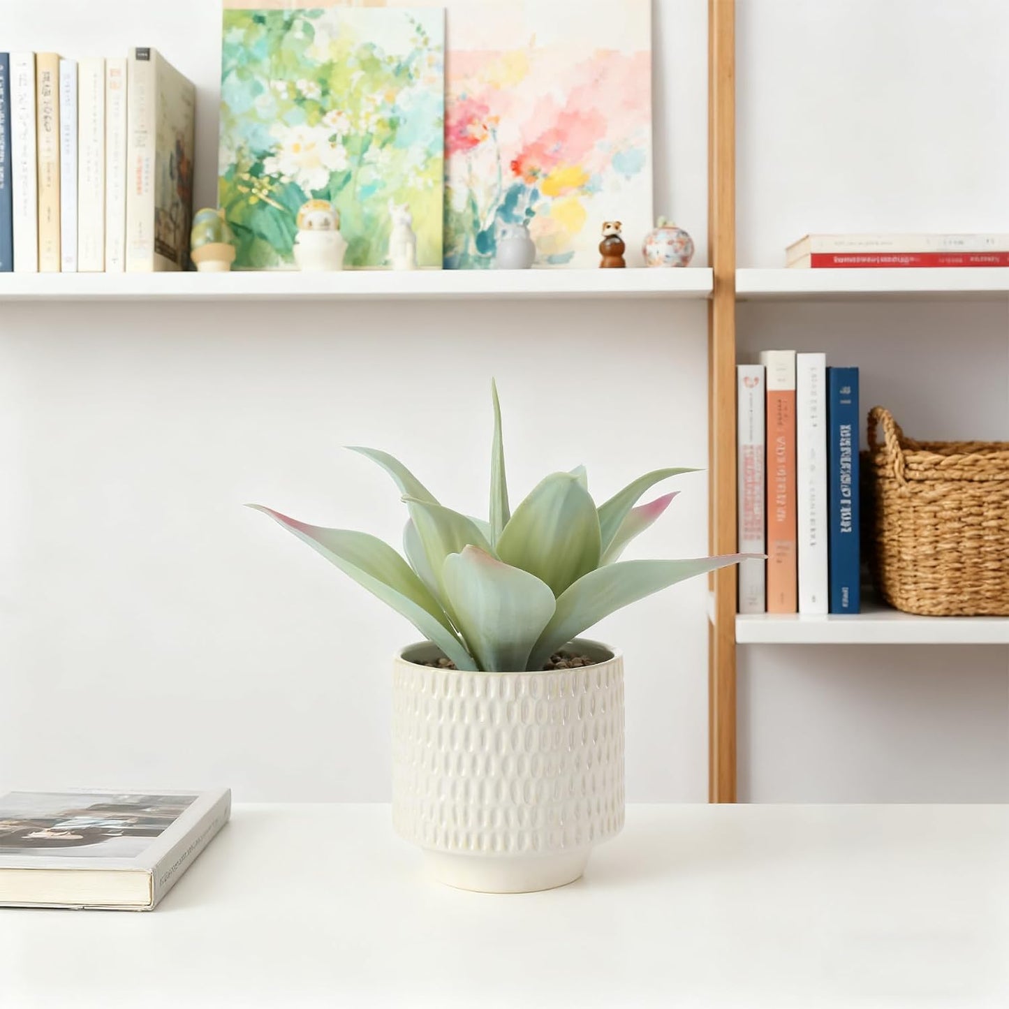 11.8" Artificial Agave Plant