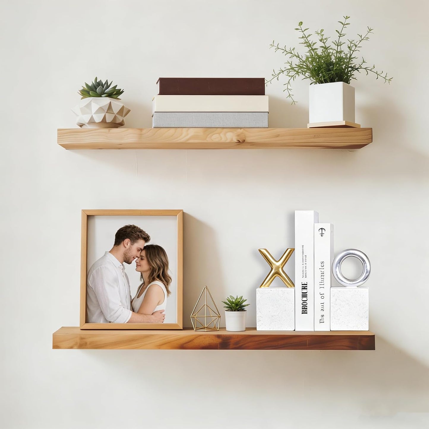 Modern Decorative Bookends / Xo