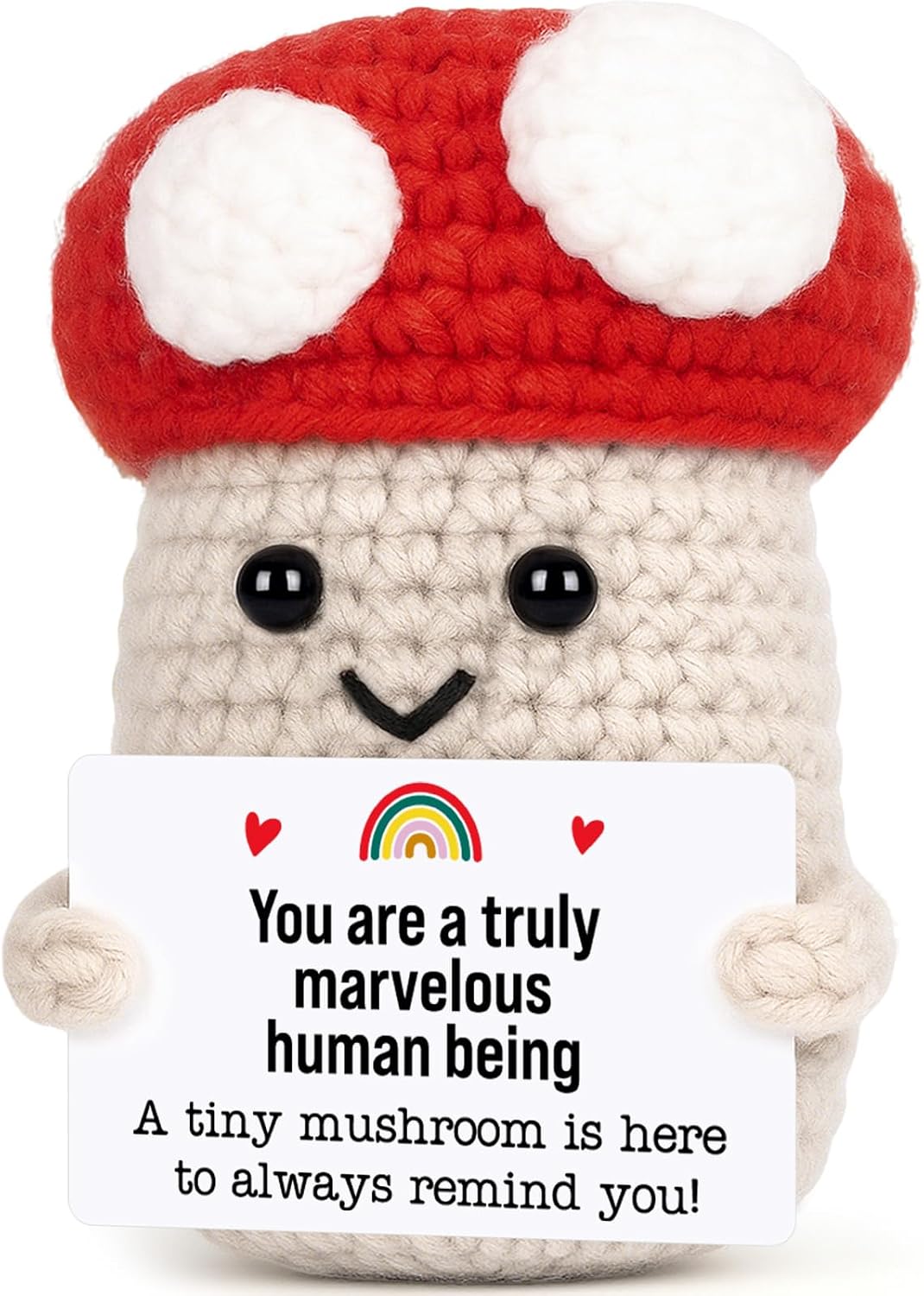 Positive Mushroom Decor Gift for Women Men / Truly Marvelous