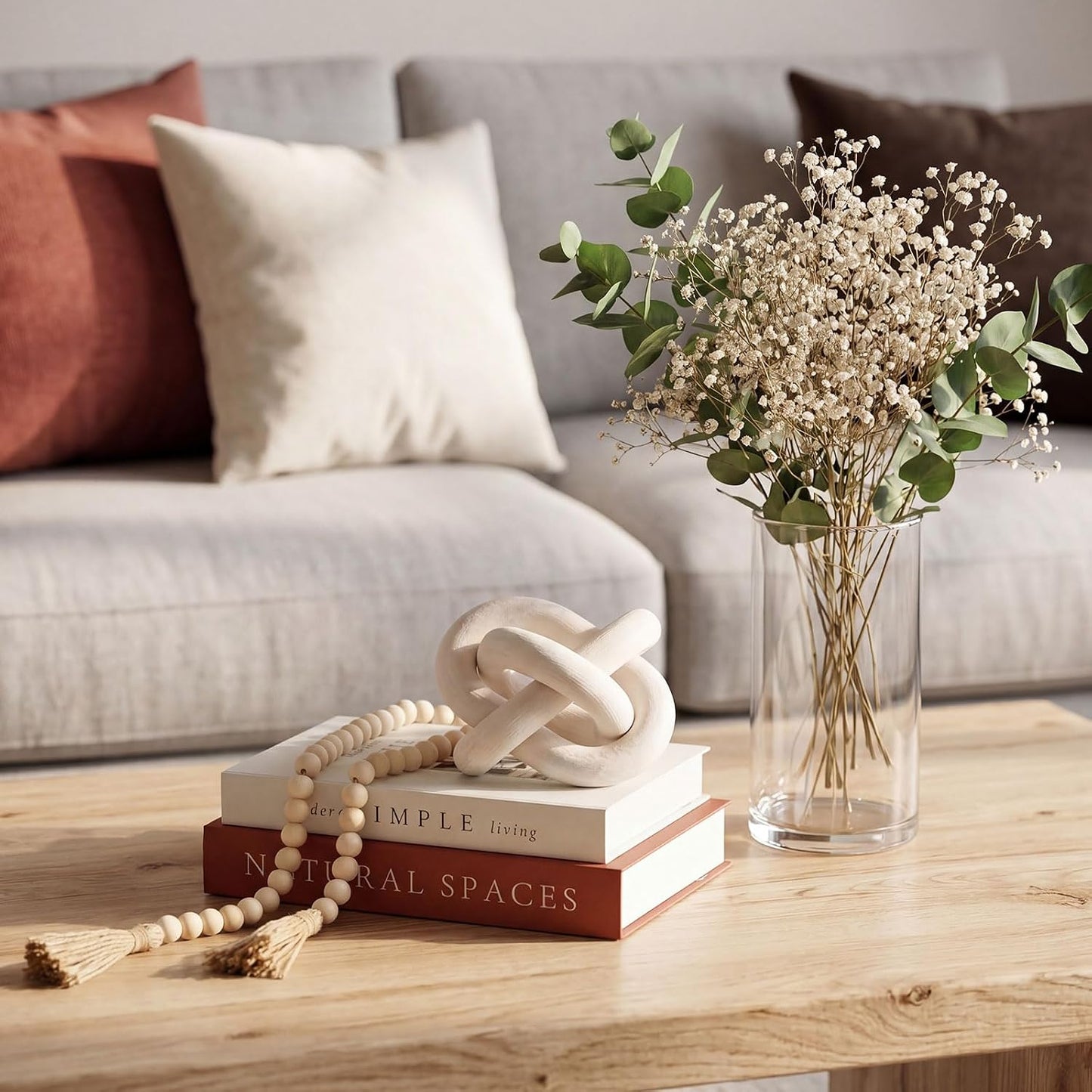 Modern Style Coffee Table Book Decor / Set of 4