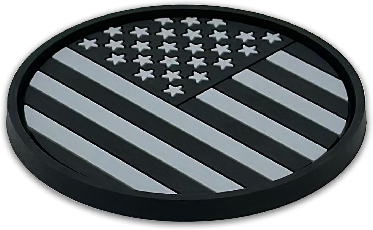 Officially Licensed US Navy Anchor & Inverted American Flag Automotive 3D Textured / Navy & Flag