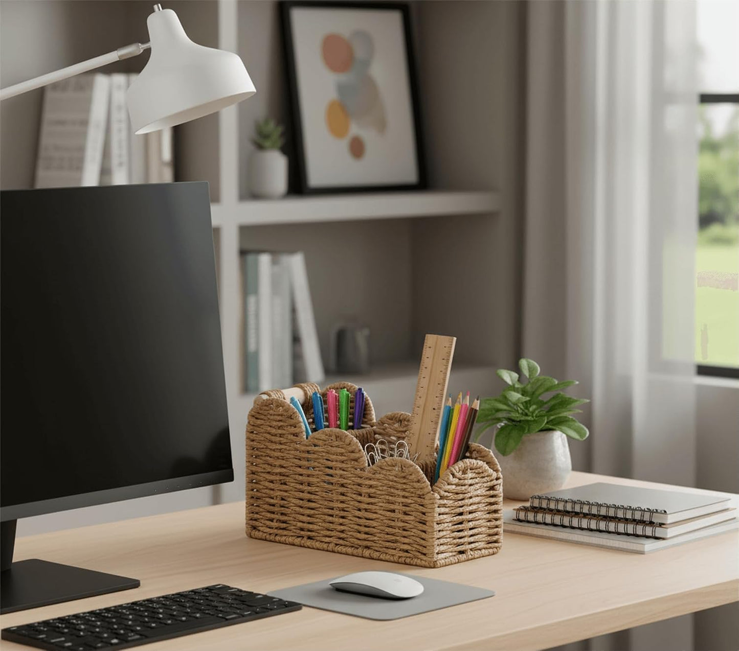 Remote Pen&Pencil Holder Cup / Neutral / 3 Slots