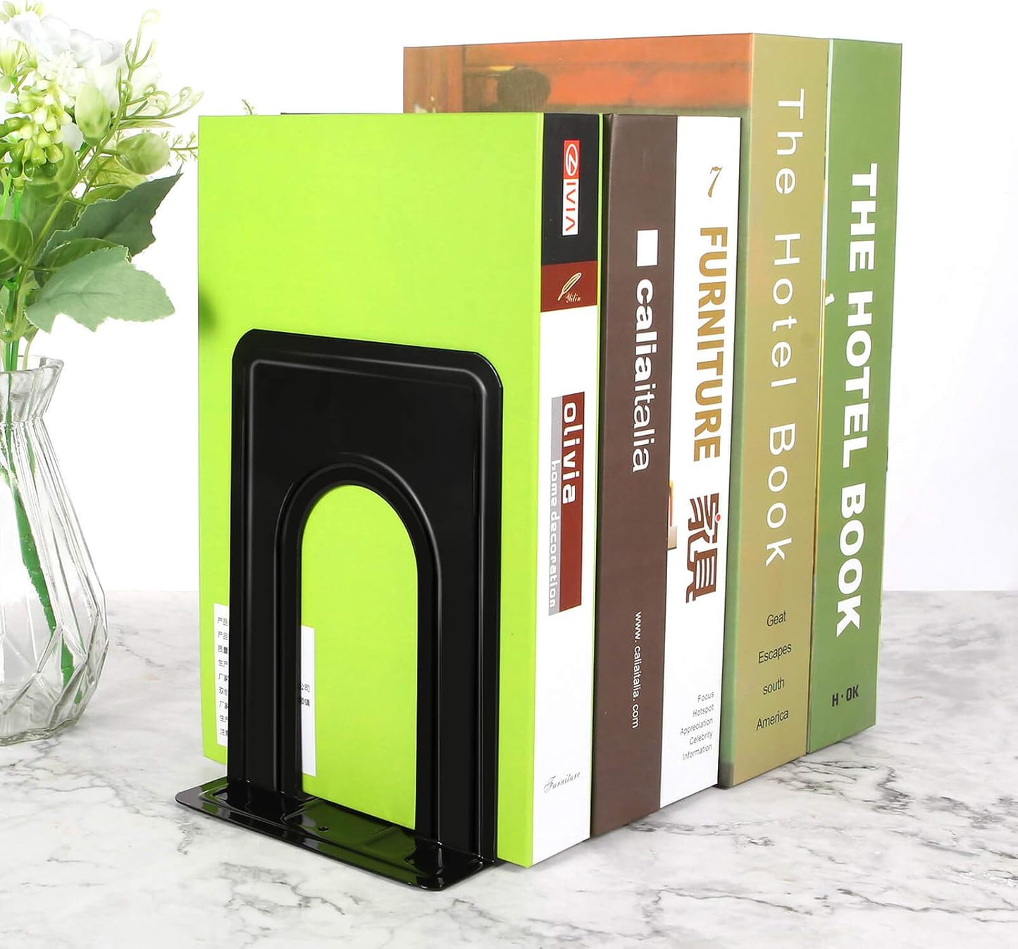 Heavy Duty Bookends / Black