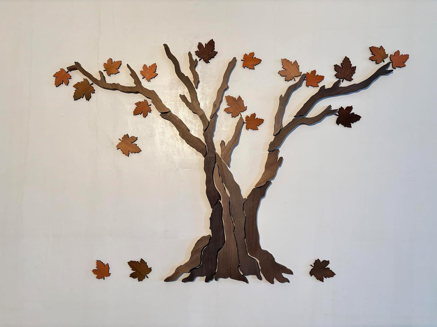 Large Rustic Tree Sculpture / 59 x 39