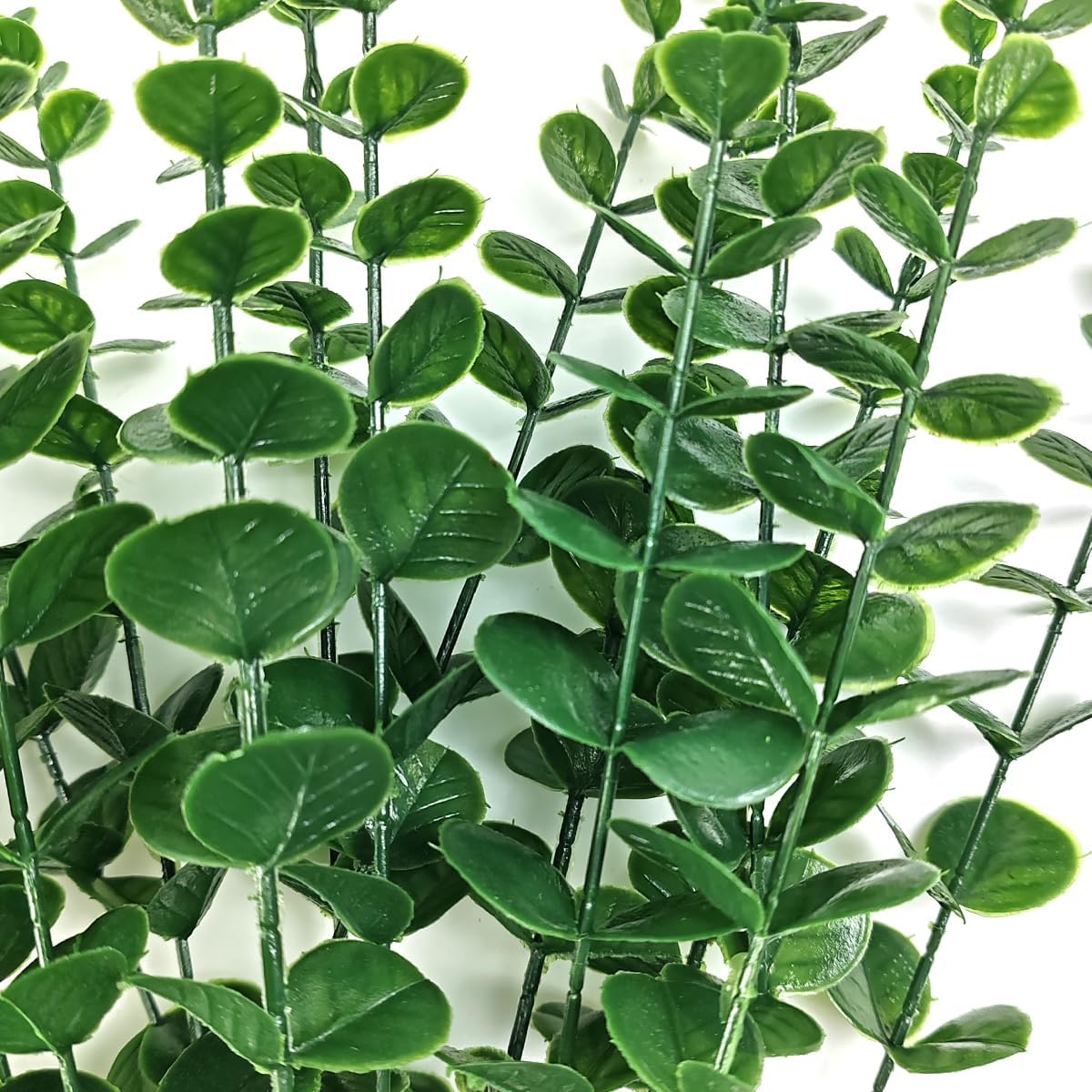 Eucalyptus Stems Decor Artificial Eucalyptus Leaves Faux Eucalyptus Stems Real Touch / Set of 50
