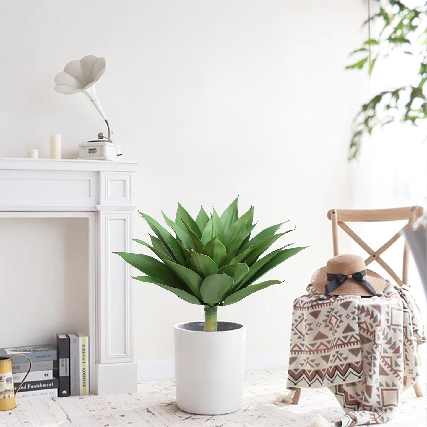 Artificial Agave Plants / Green / 28 Inch