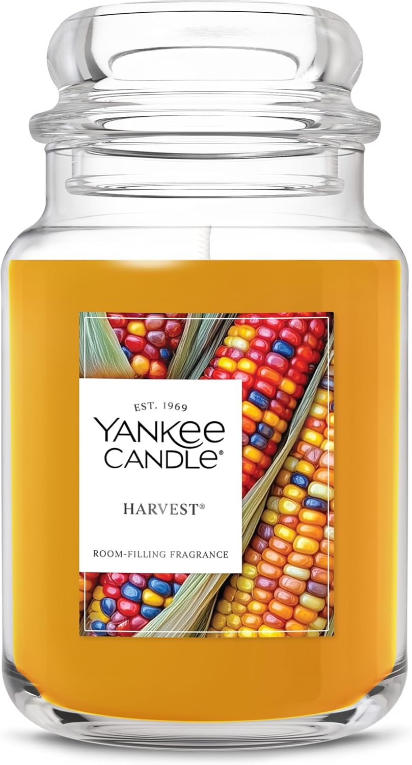 Yankee Candle Harvest Scented Candle, 22oz Large Jar