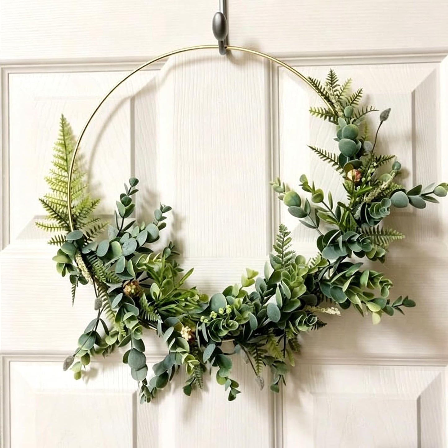Fake Eucalyptus Plants Real Touch Faux Flower / Set of 40