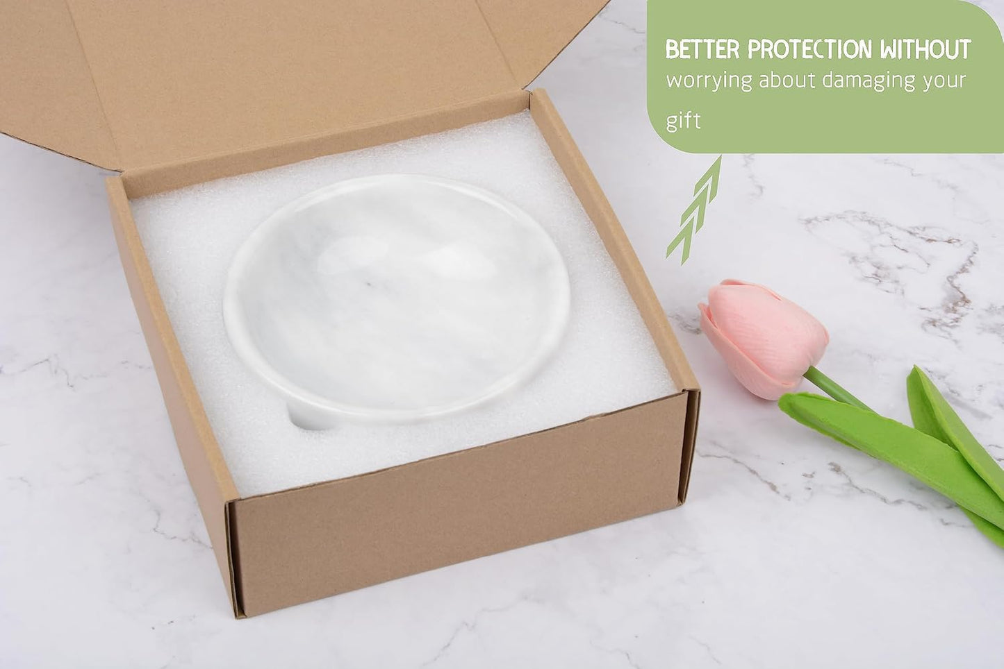 Ring Holder / Trinket Tray / White / 4.72