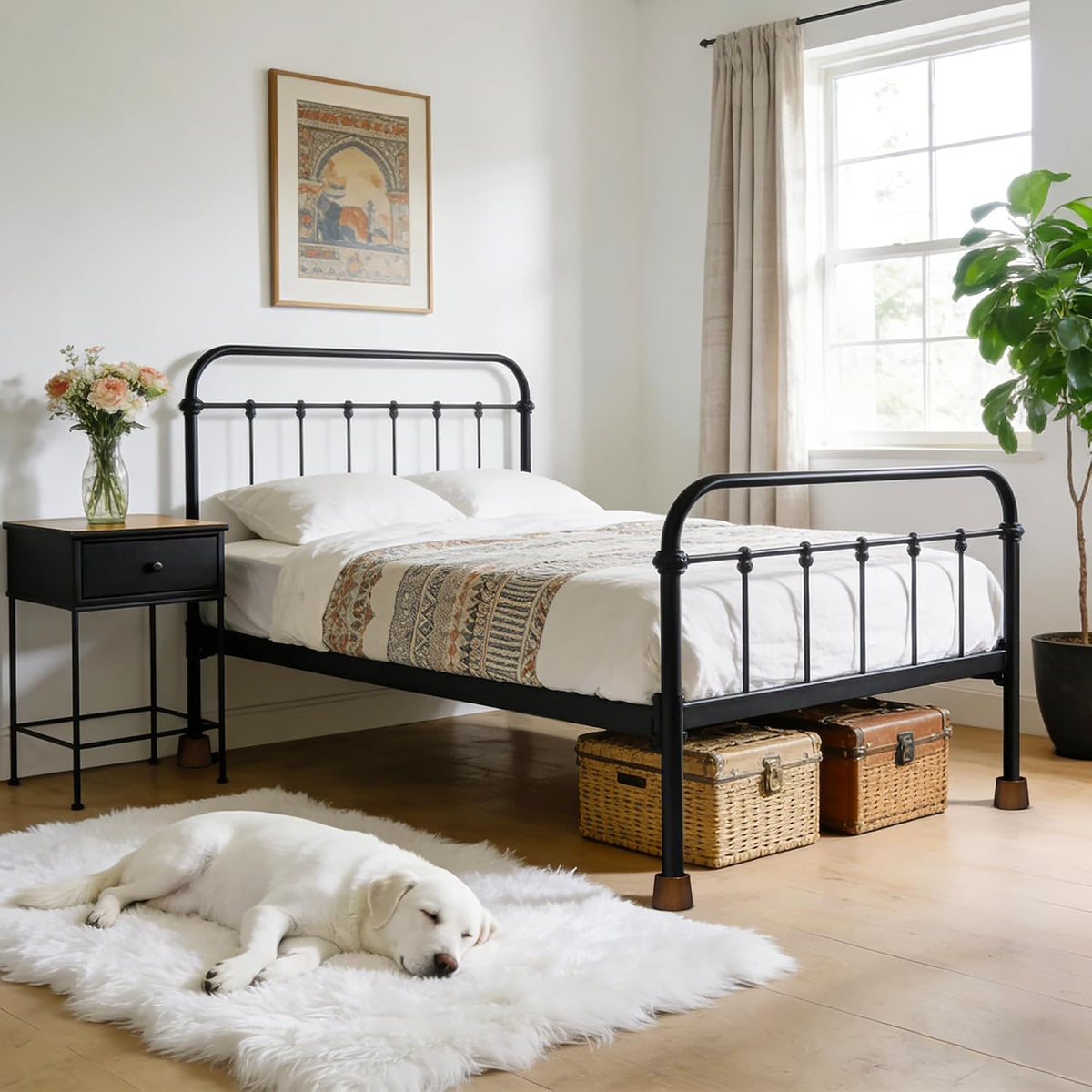 Wood Bed Risers (2 inch Round 4pcs)