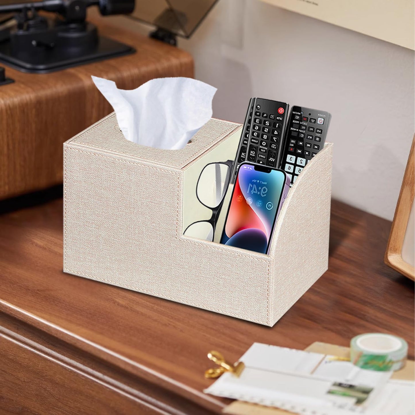 Tissue Box Cover / Beige