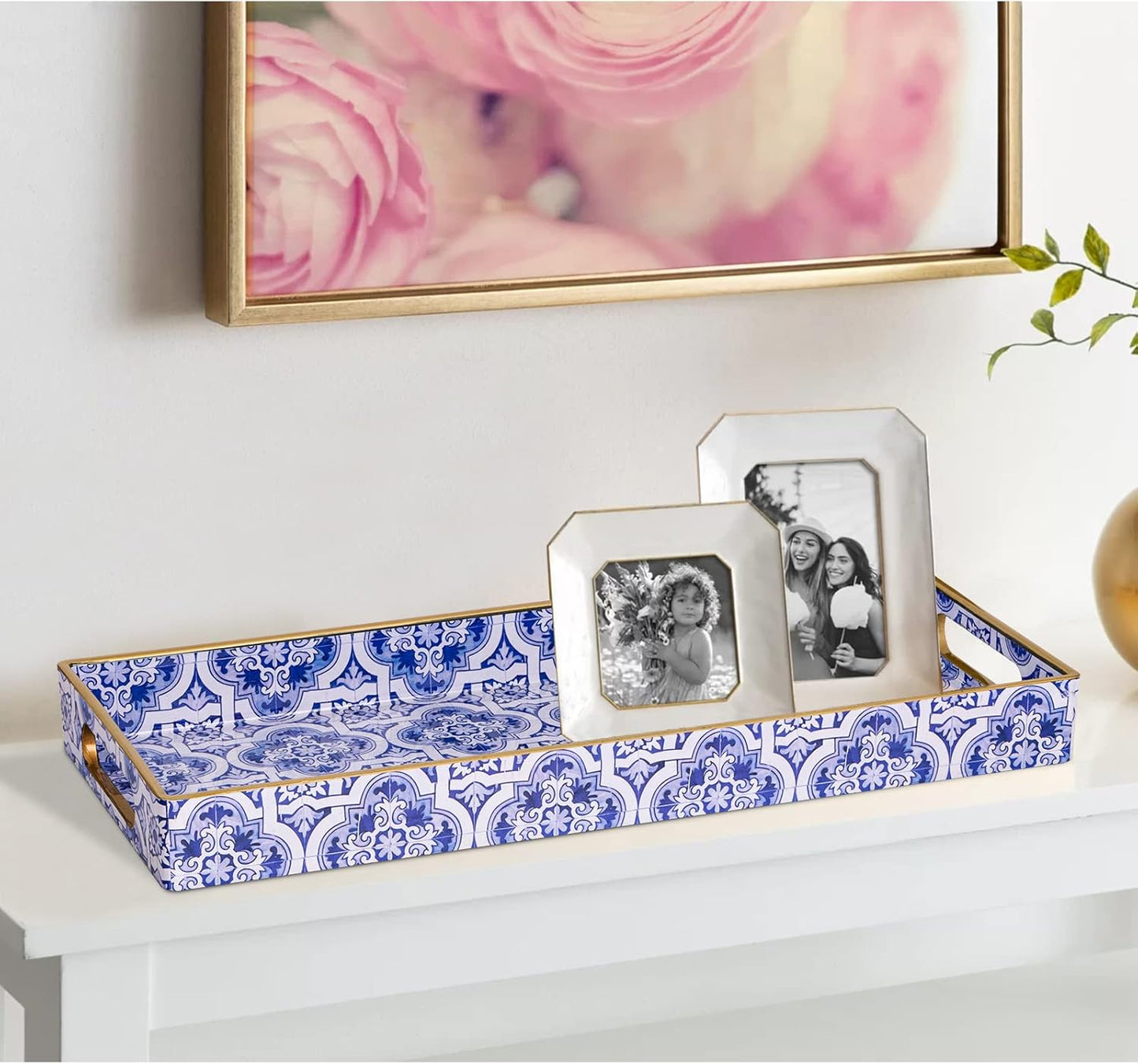 Long Narrow Trays / Blue-moroccan
