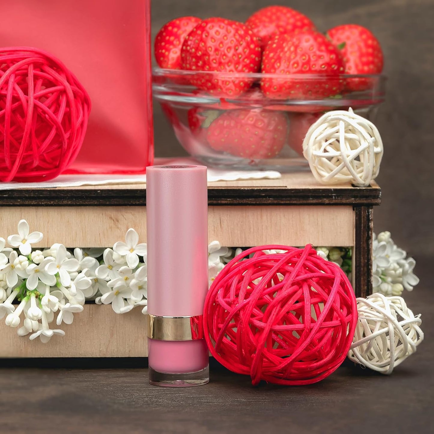 Wicker Rattan Balls Rattan Decorative Balls for Centerpiece Bowls / Natural / 3.9 Inch / Set of 4