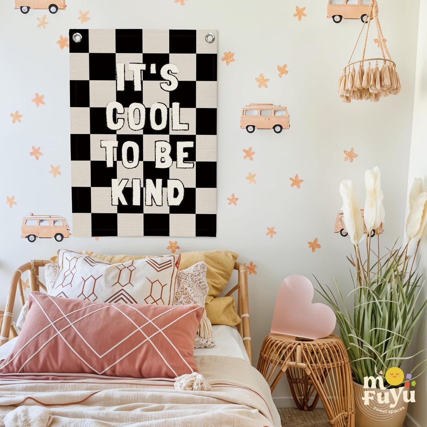 Kids Room Decor / Cool To Be Kind-black