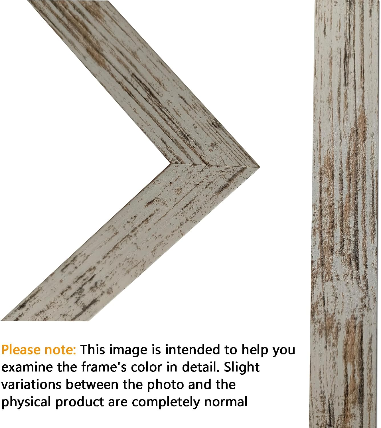 SESEAT 11x14 Picture Frame, Display Pictures 8x10 With mat or 11x14 Prints Without Mat, Wall Mounting, Distressed