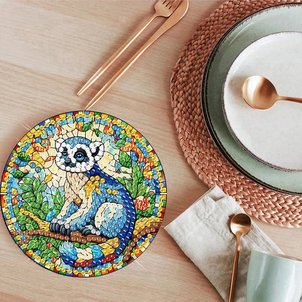 Holder / Arts and Crafts Supplies / Animals-3 / Set of 8