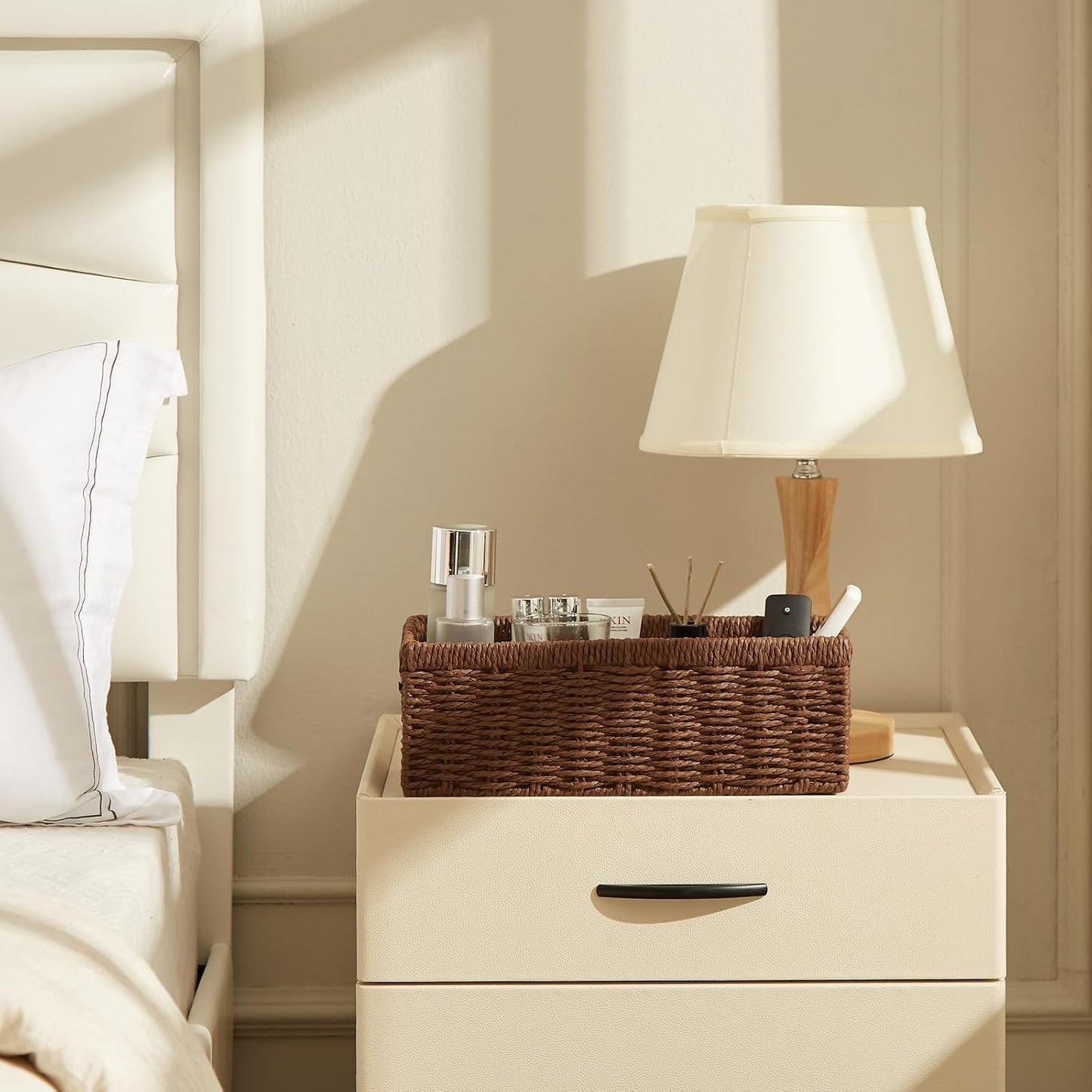 Wicker Baskets / Wicker Storage Basket / Paper Rope