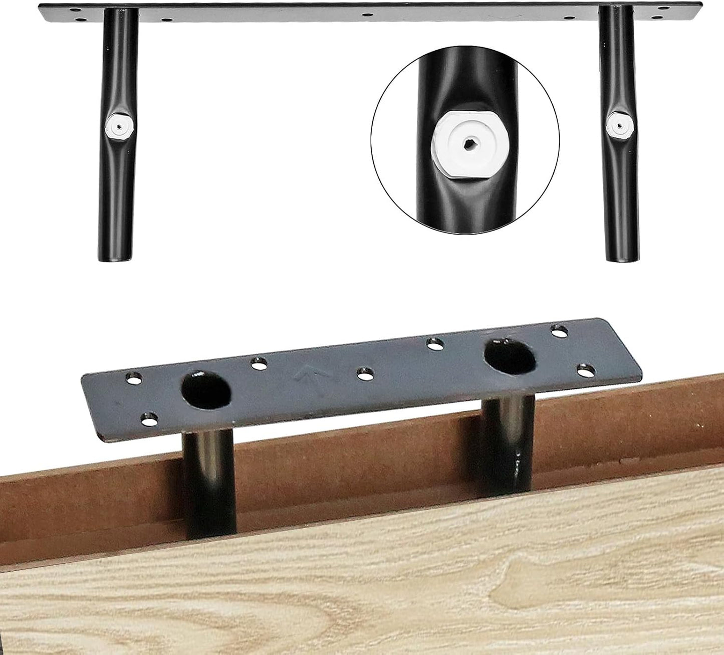 Bathroom Floating Shelves / 15.7 / Natural