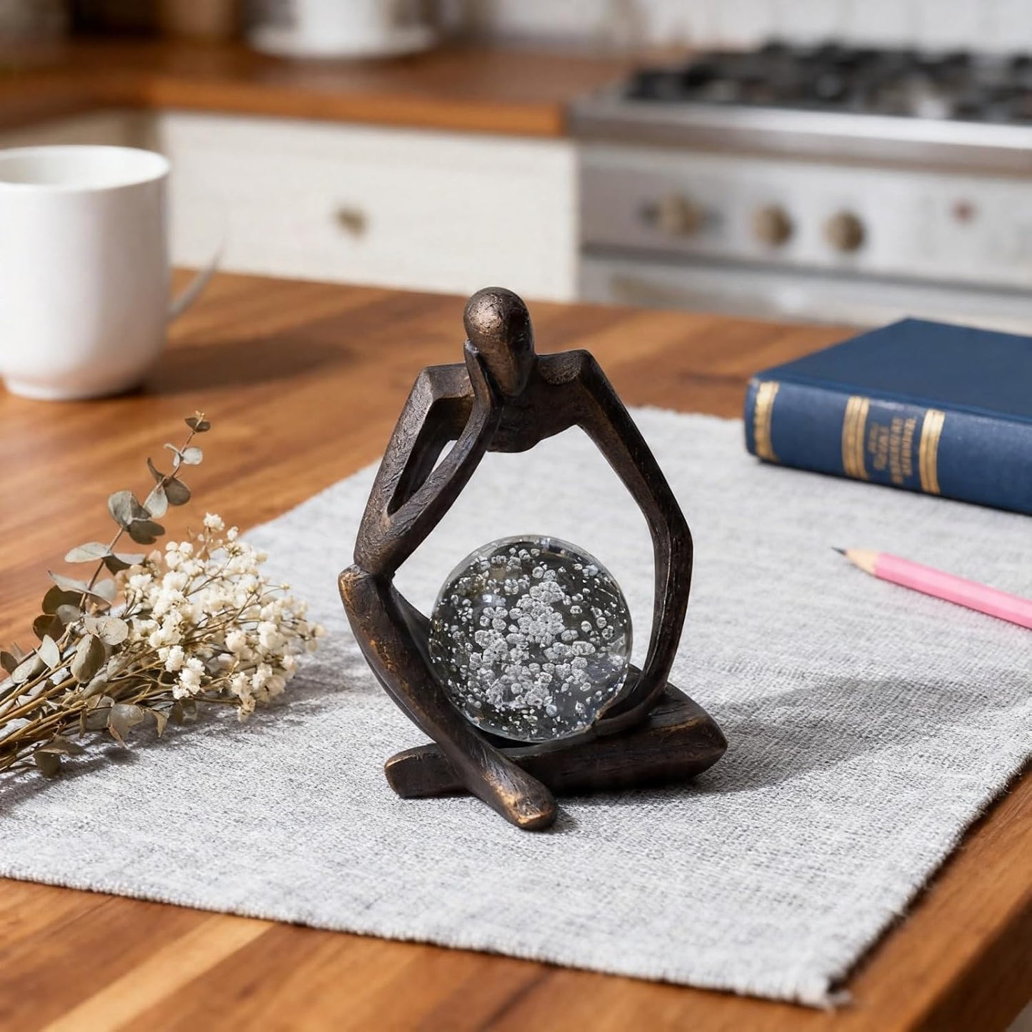 Abstract Resin Figurine / Bronze
