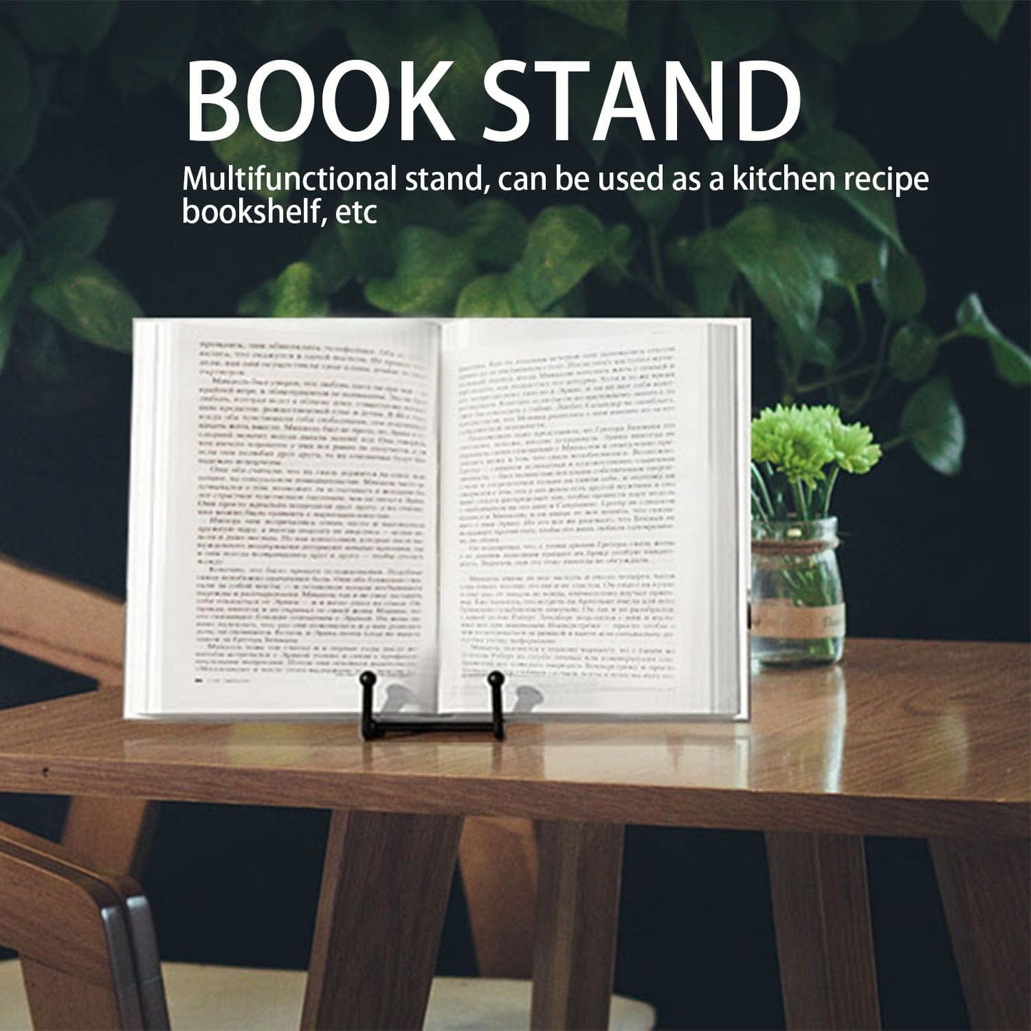 Hoewina 3 Pack 12 Inch Plate Stands for Display, Plate Holder Display Stand | Metal Frame holder stand for Book