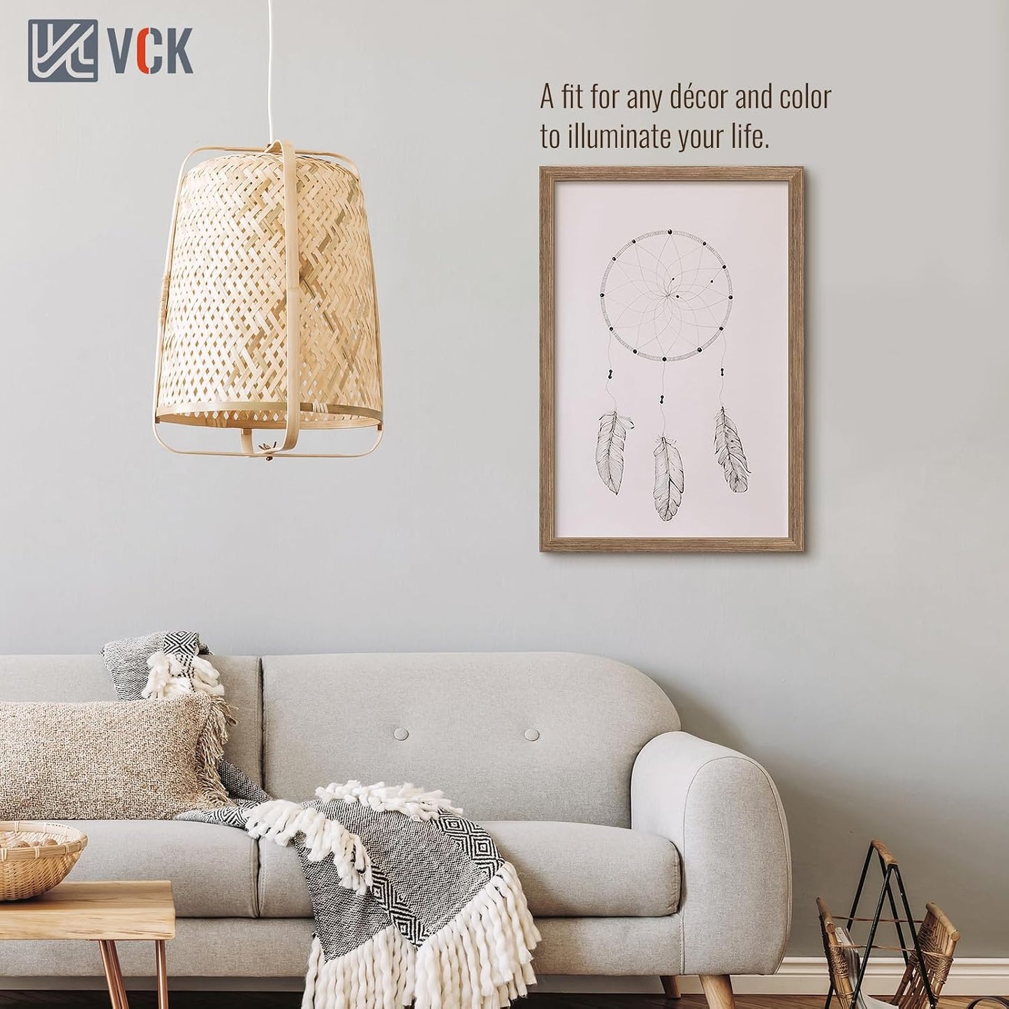 VCK 20x30 Walnut Frame 3 Pack - Textured Wood 30x20 Picture Frames For Wall | 20x30 picture frame, plexiglass, 1.1 inch