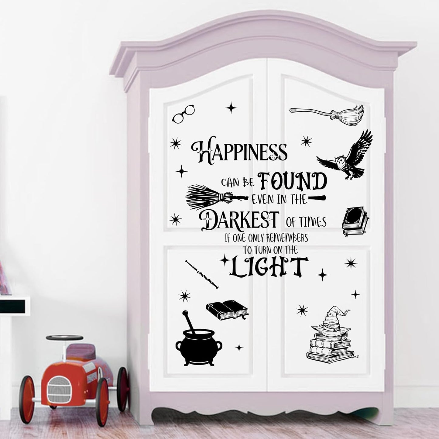 Happiness Can be Found Even in The Darkest Wall Decals Stickers