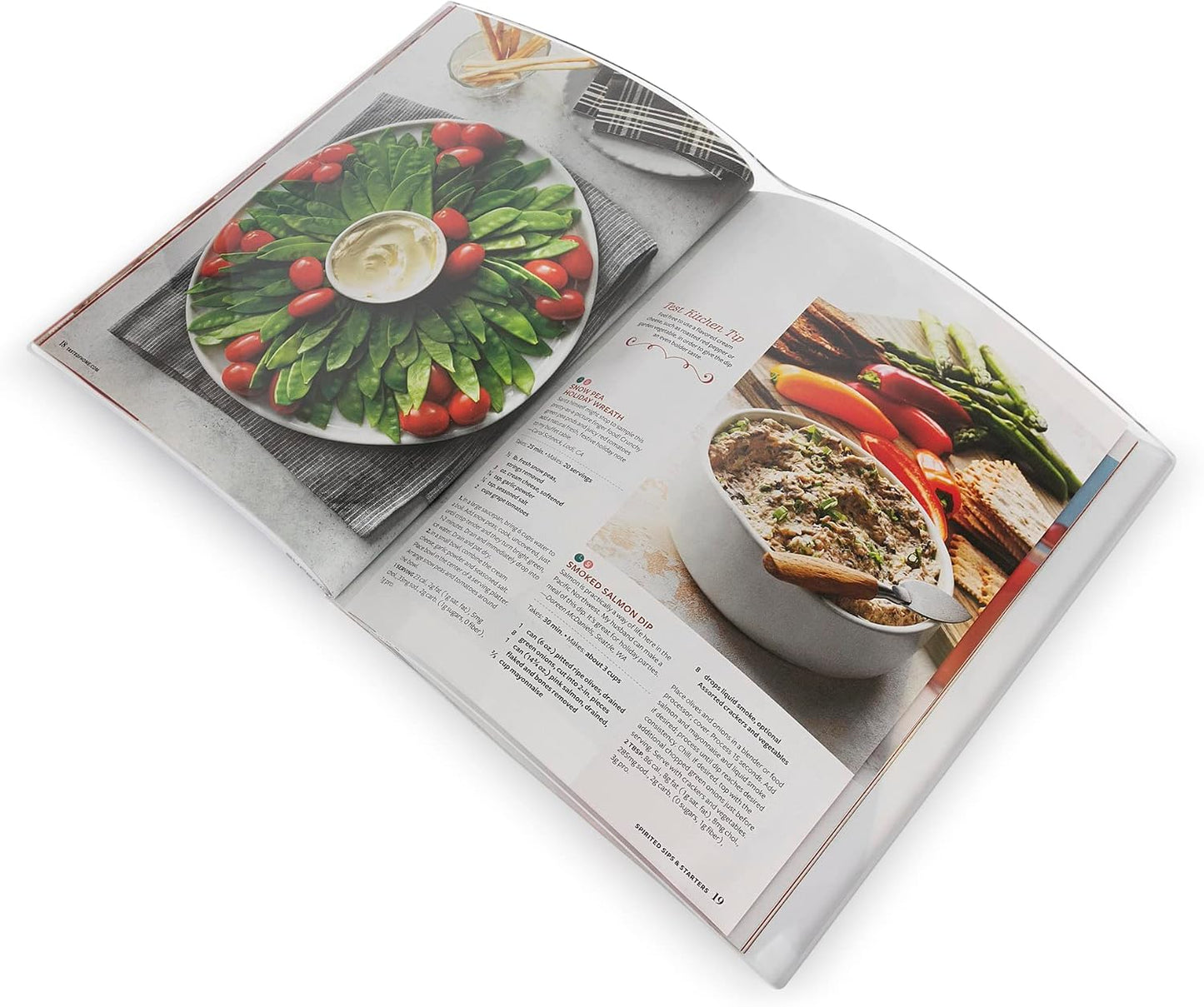 Superior Essentials Clear Transparent Book Protector/Page Holder (Large Book/Magazine Size-16.5" Wide x 11" Tall)