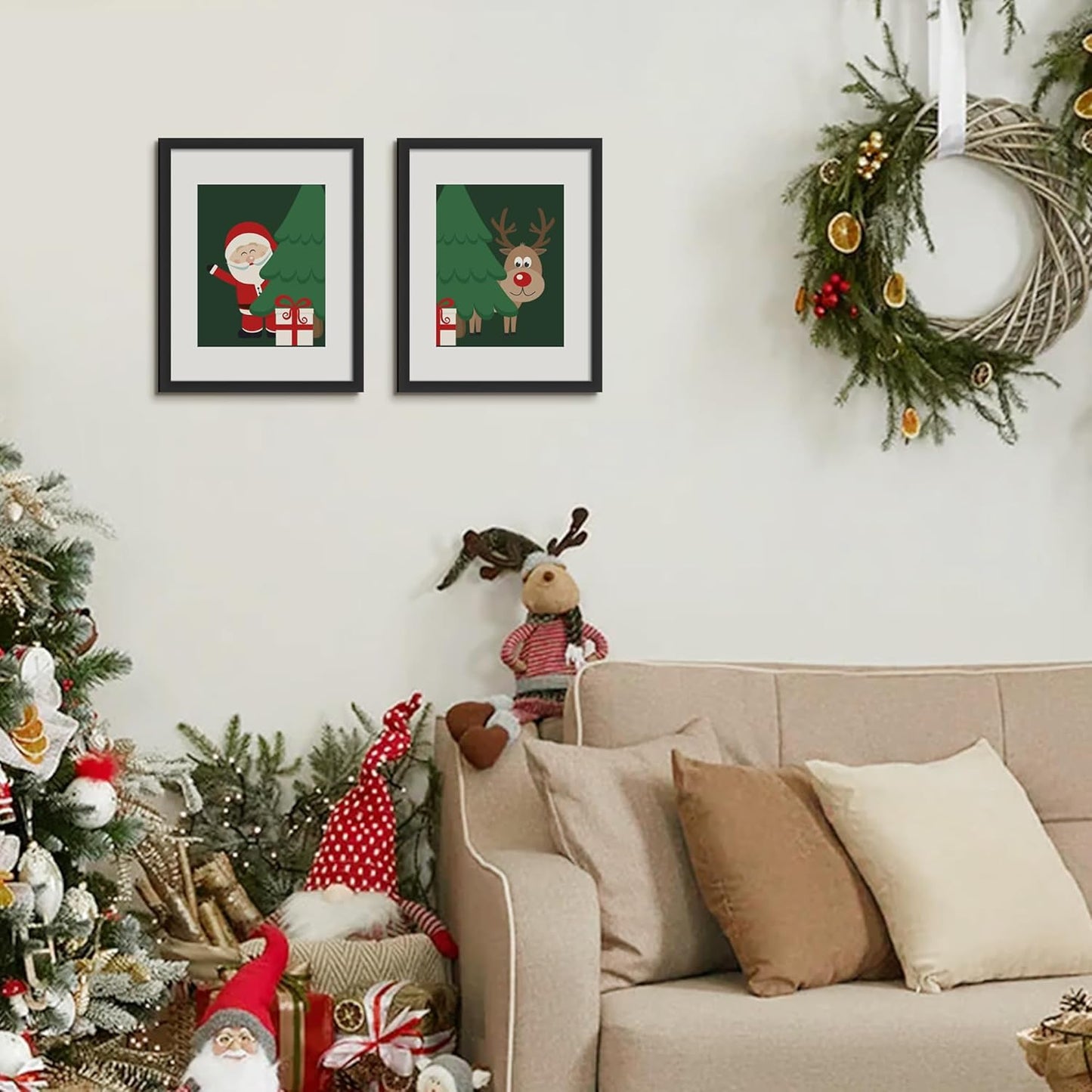 Picture Frame / Made of High Definition Glass / Black / 11 x 14 / Set of 3