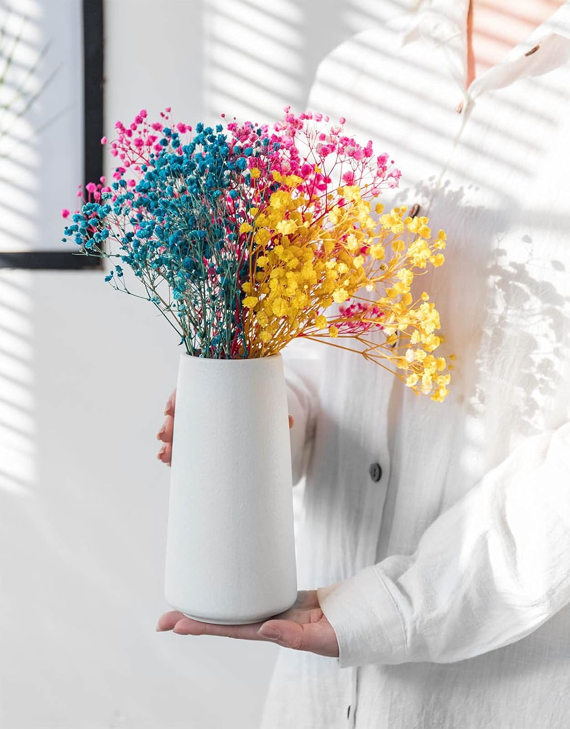 Minimalist Modern vases / Solid White / Big