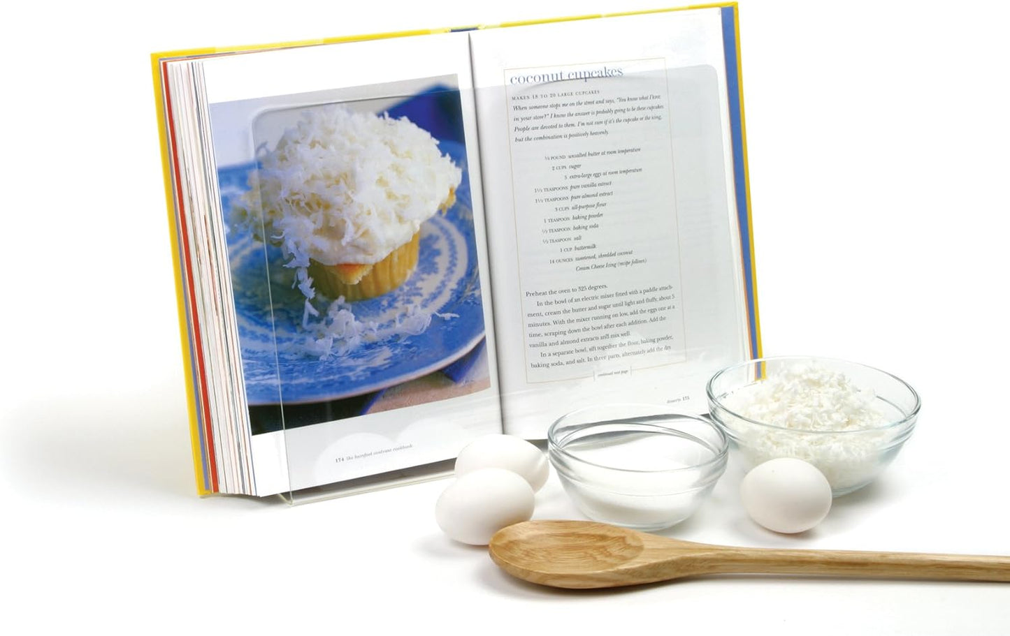 Norpro Acrylic CookBook / IPad / Tablet Holder, 9"D x 12.5"W x 3.25"H