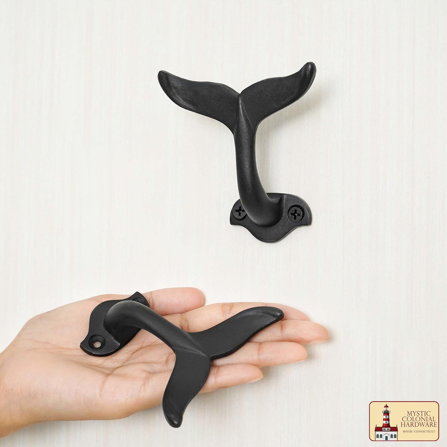 Heavy Duty Fish Tail Style Retro Utility Hooks