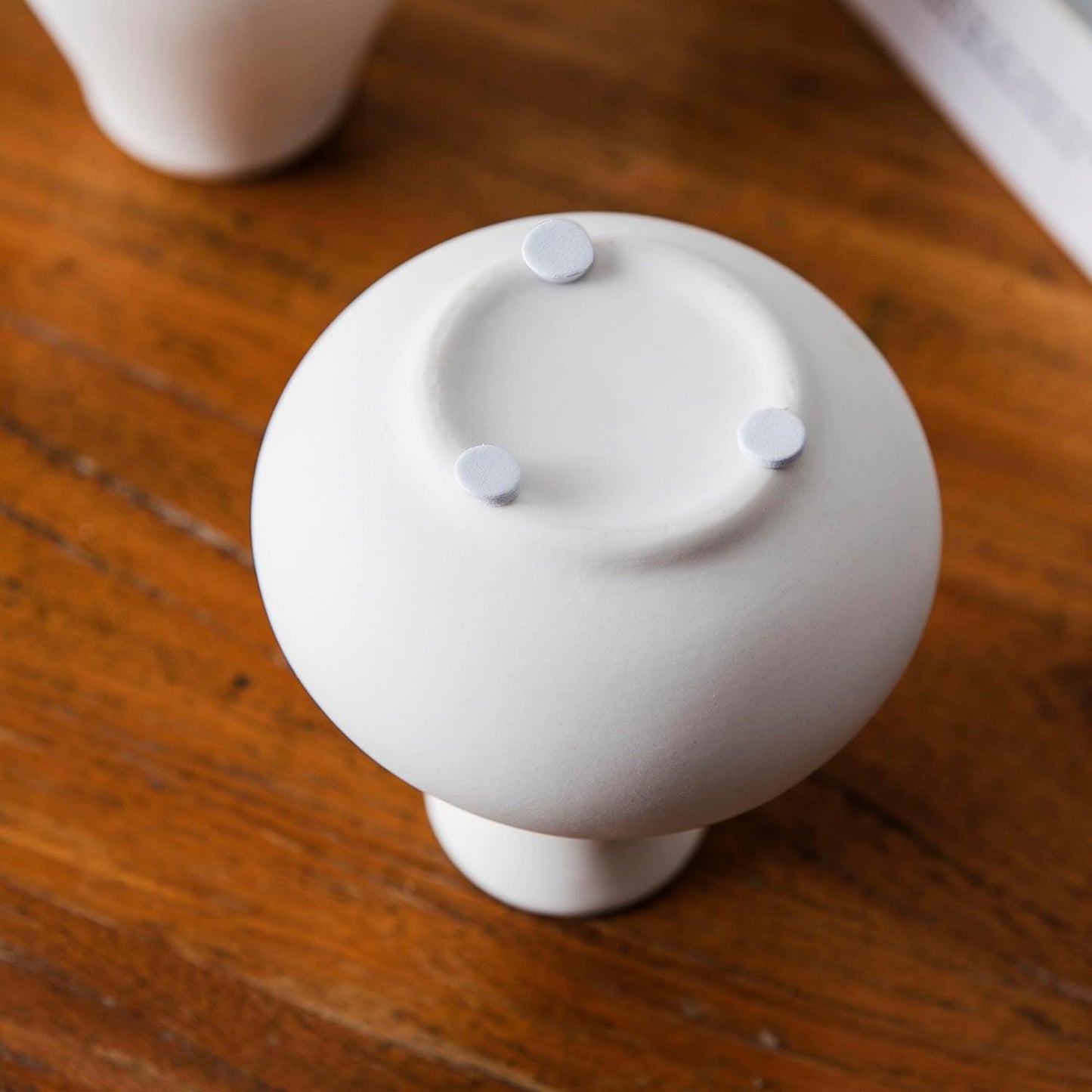Ceramic Small Vase / White / Set of 5