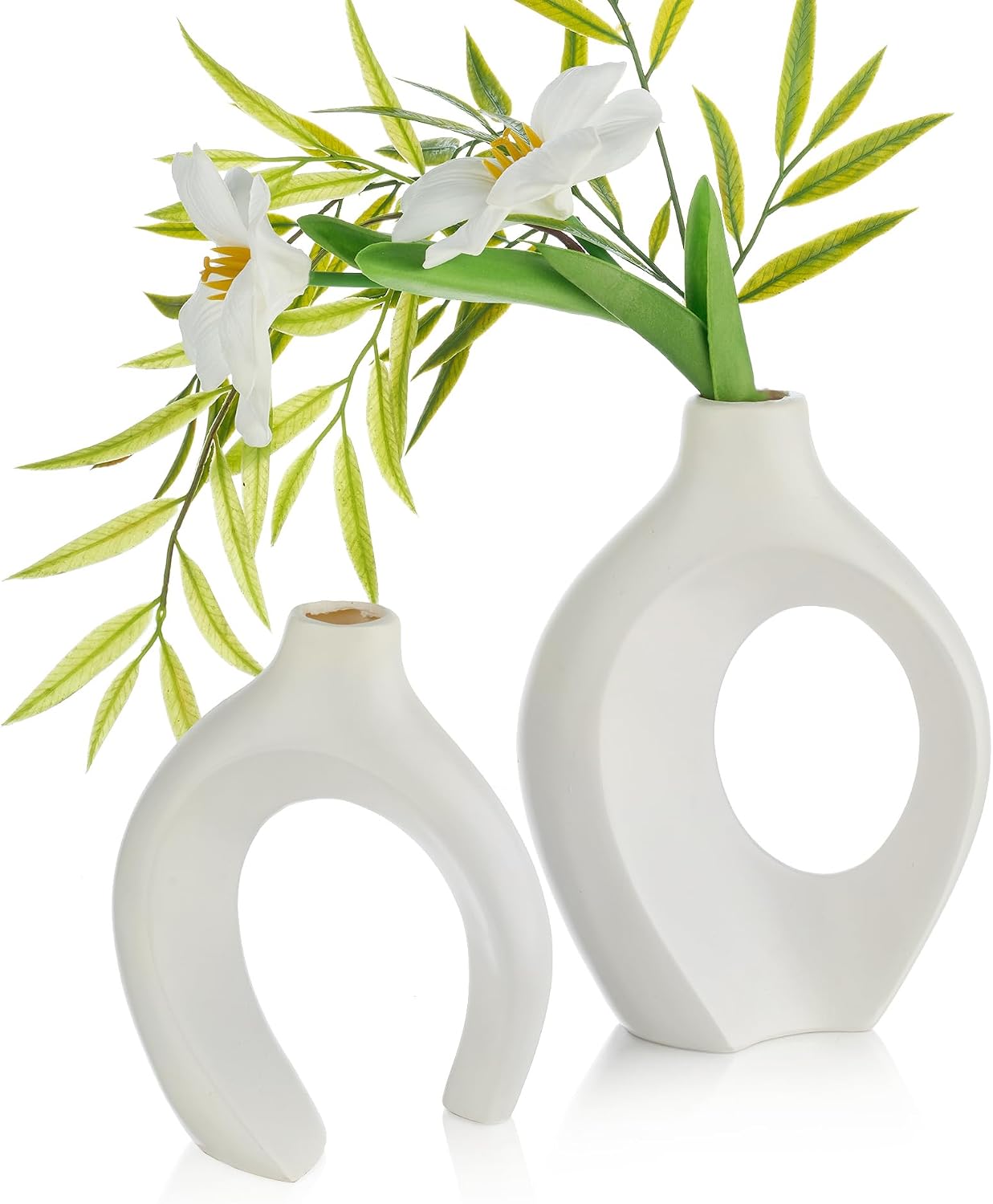 Modern Resin Vases Set