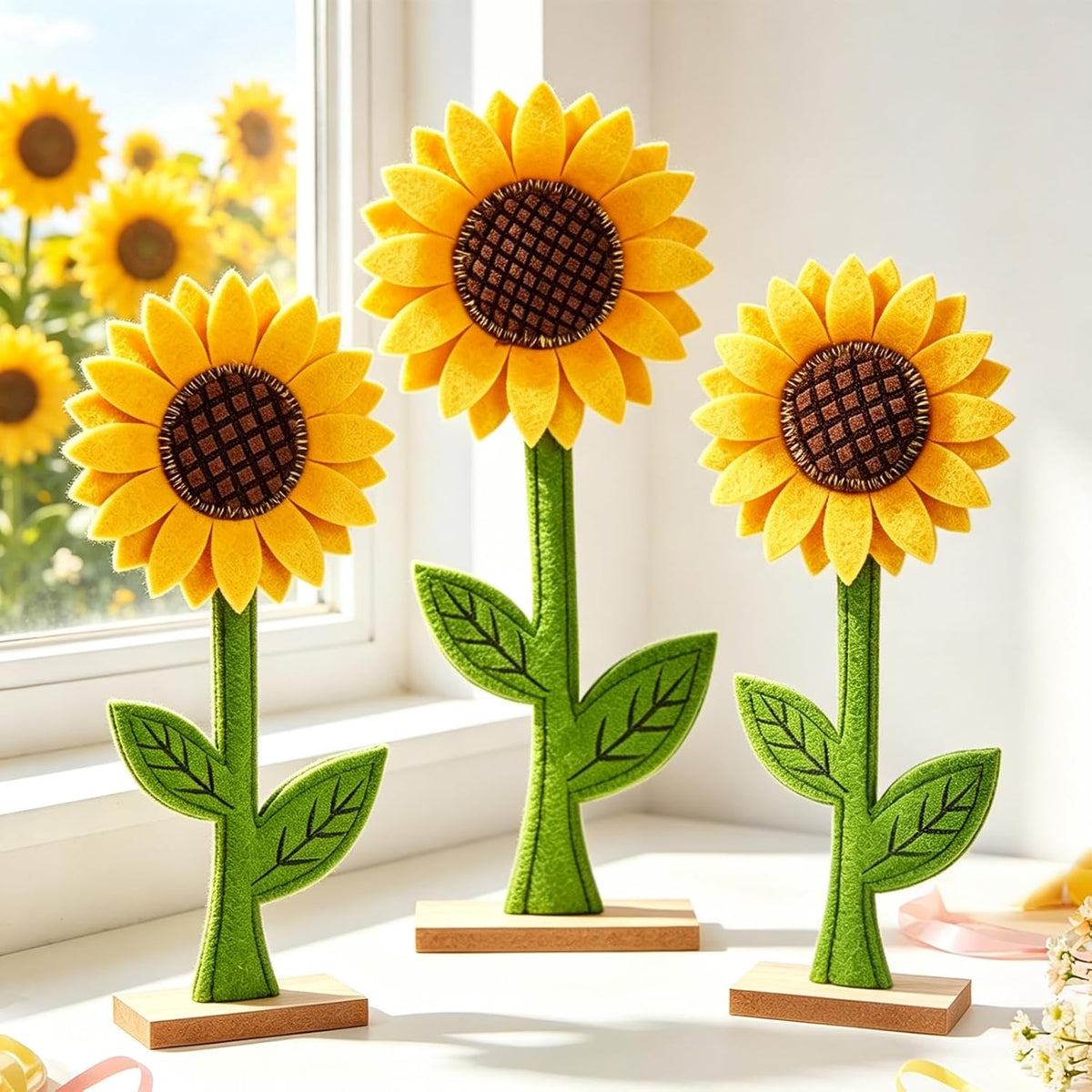 Sunflower Centerpieces for Tables Sunflower Birthday Party Summer Decor