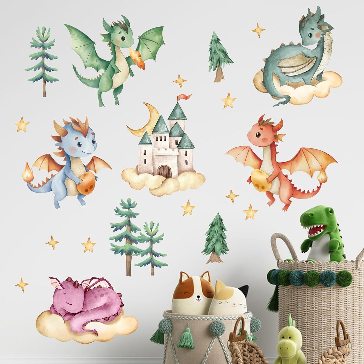 Wall Decals Stickers / Baby Dragon