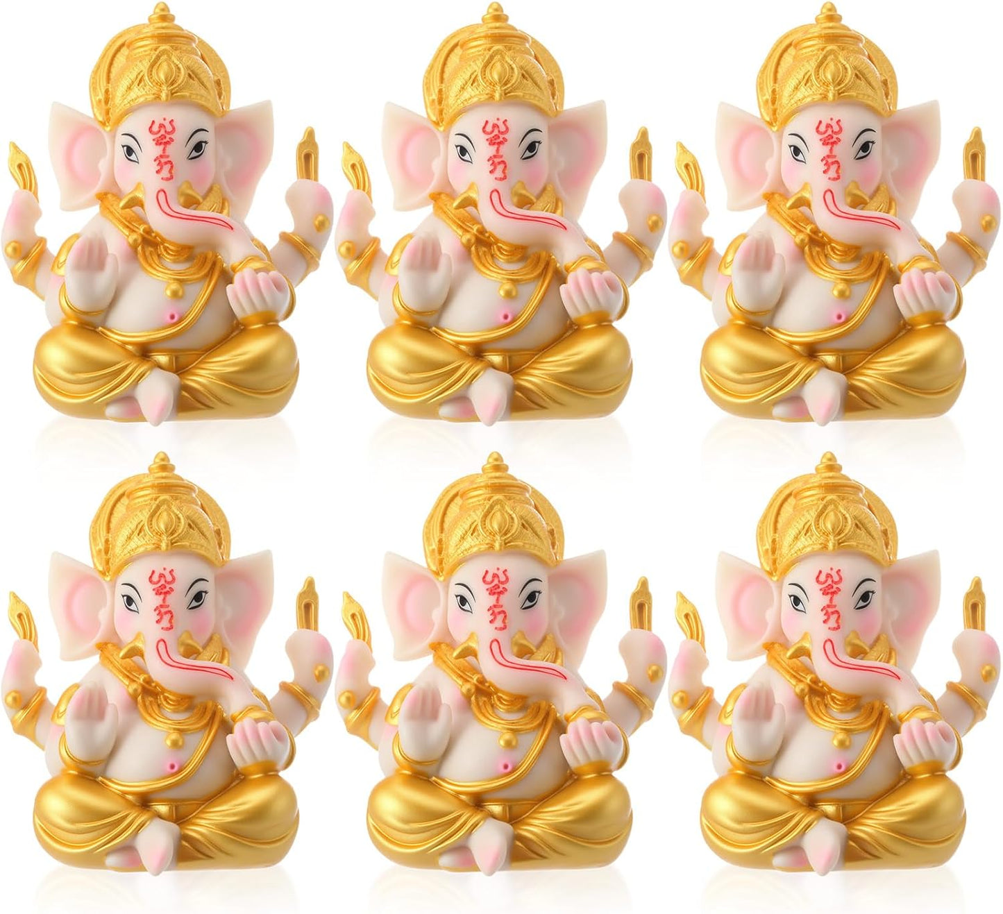 Lineshading 4 Pcs Wooden Diwali Tiered Tray Decor, Block Signs for Home