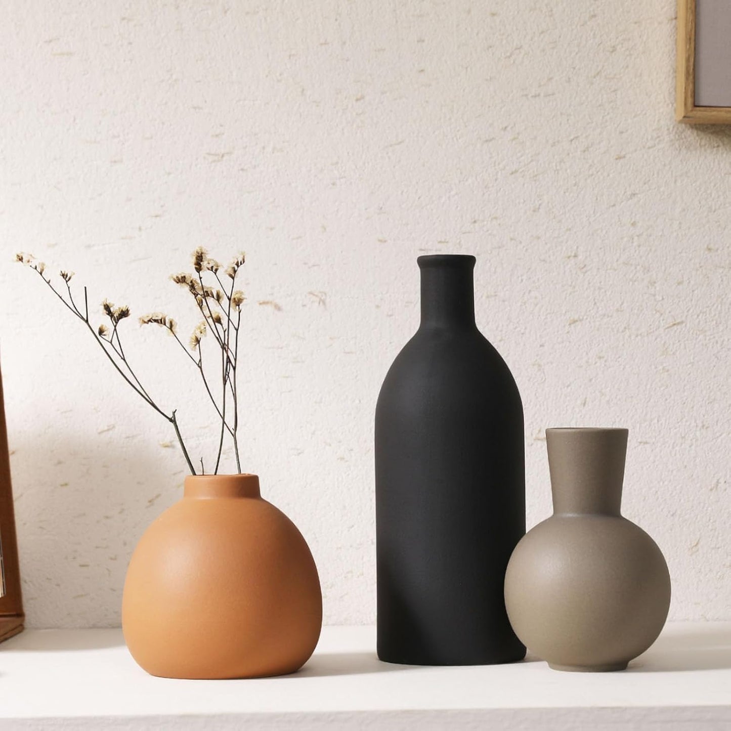 Ceramic Vase / Handcrafted Ceramic Vases / Set C / Set of 3
